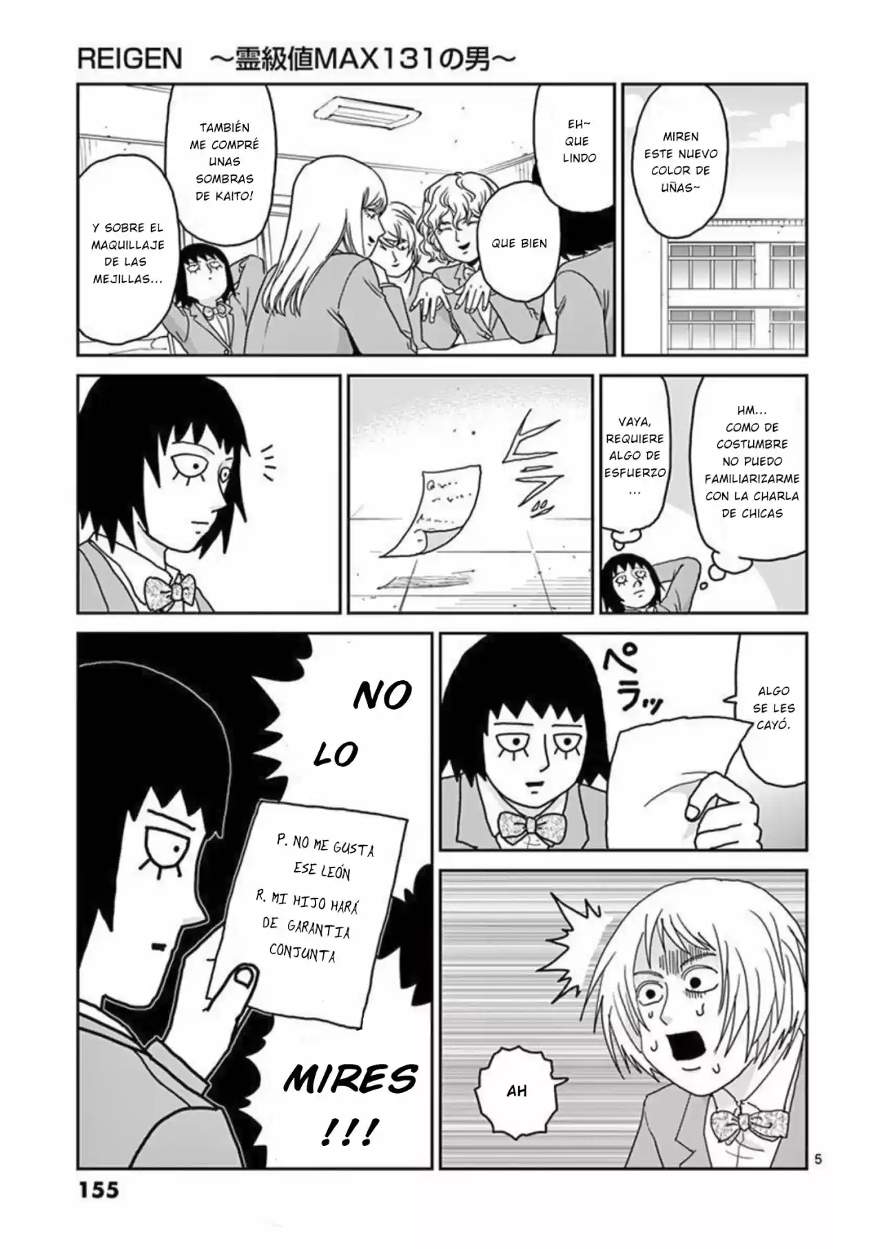 Mob Psycho Spinoff - REIGEN - Capítulo 7 - Página 5 - LectorTMOo