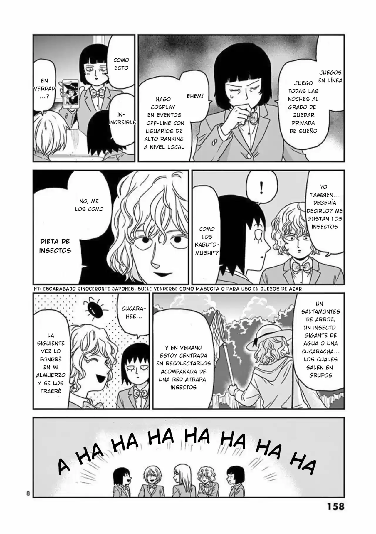 Mob Psycho Spinoff - REIGEN - Capítulo 7 - Página 8 - LectorTMOo