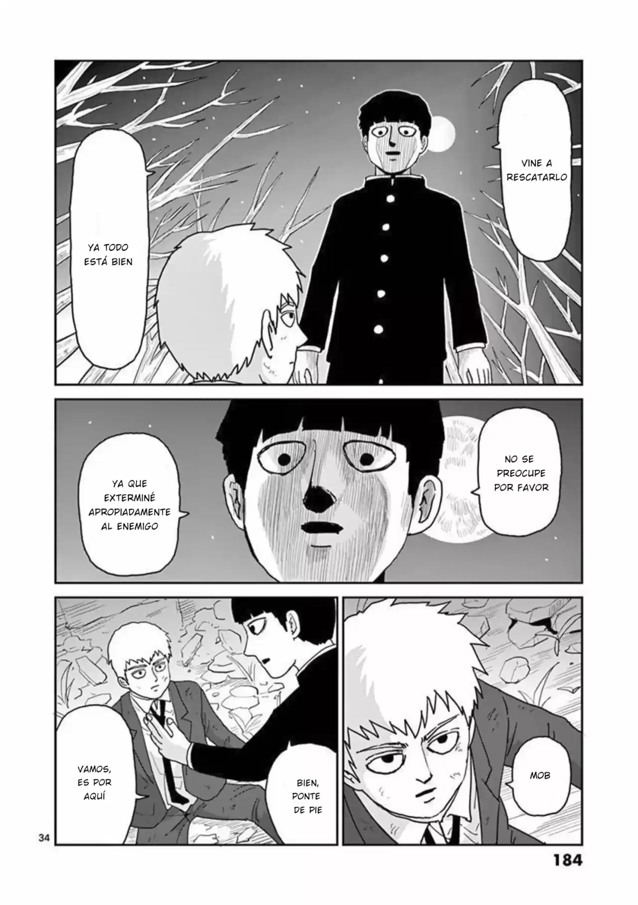 Mob Psycho Spinoff - REIGEN - Capítulo 7 - Página 34 - LectorTMOo