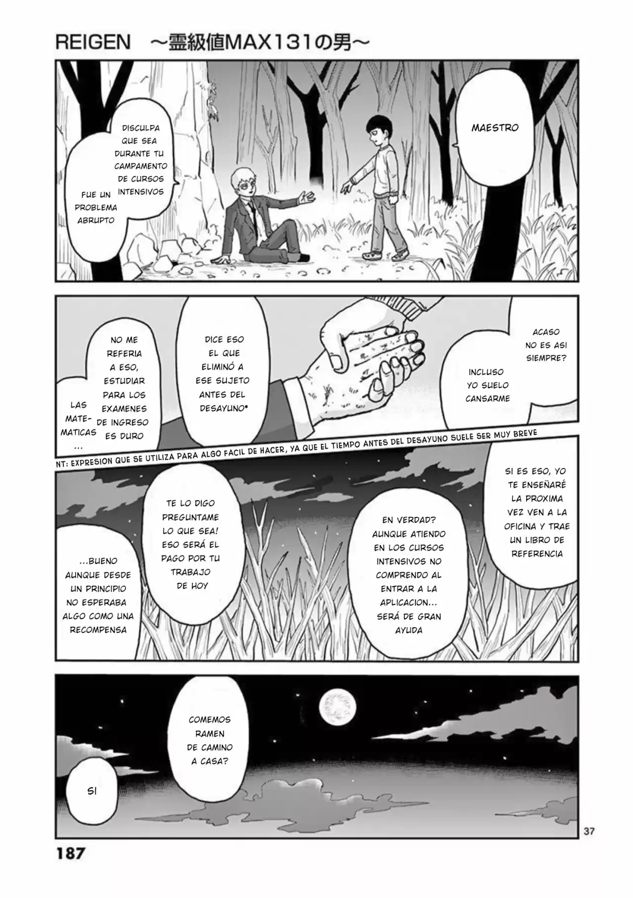 Mob Psycho Spinoff - REIGEN - Capítulo 7 - Página 37 - LectorTMOo