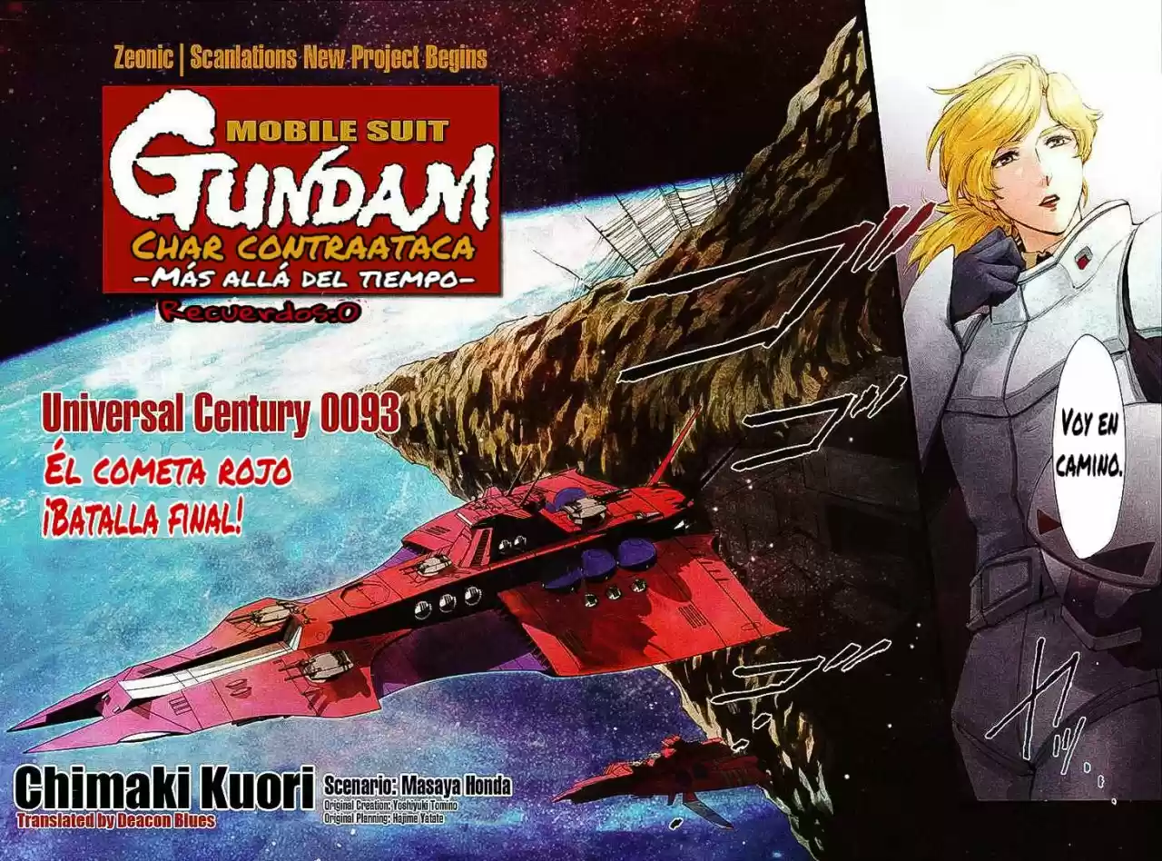 Mobile Suit Gundam: C.D.A - Capítulo  - Página 4 - LectorTMOo
