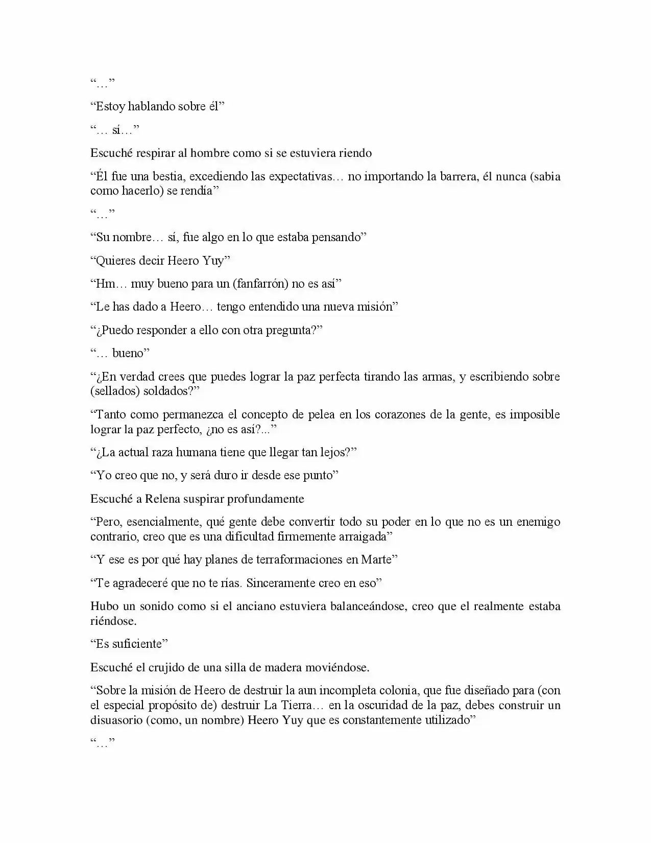 Mobile Suit Gundam Frozen Teardrop (Novela) - Capítulo  - Página 8 - LectorTMOo