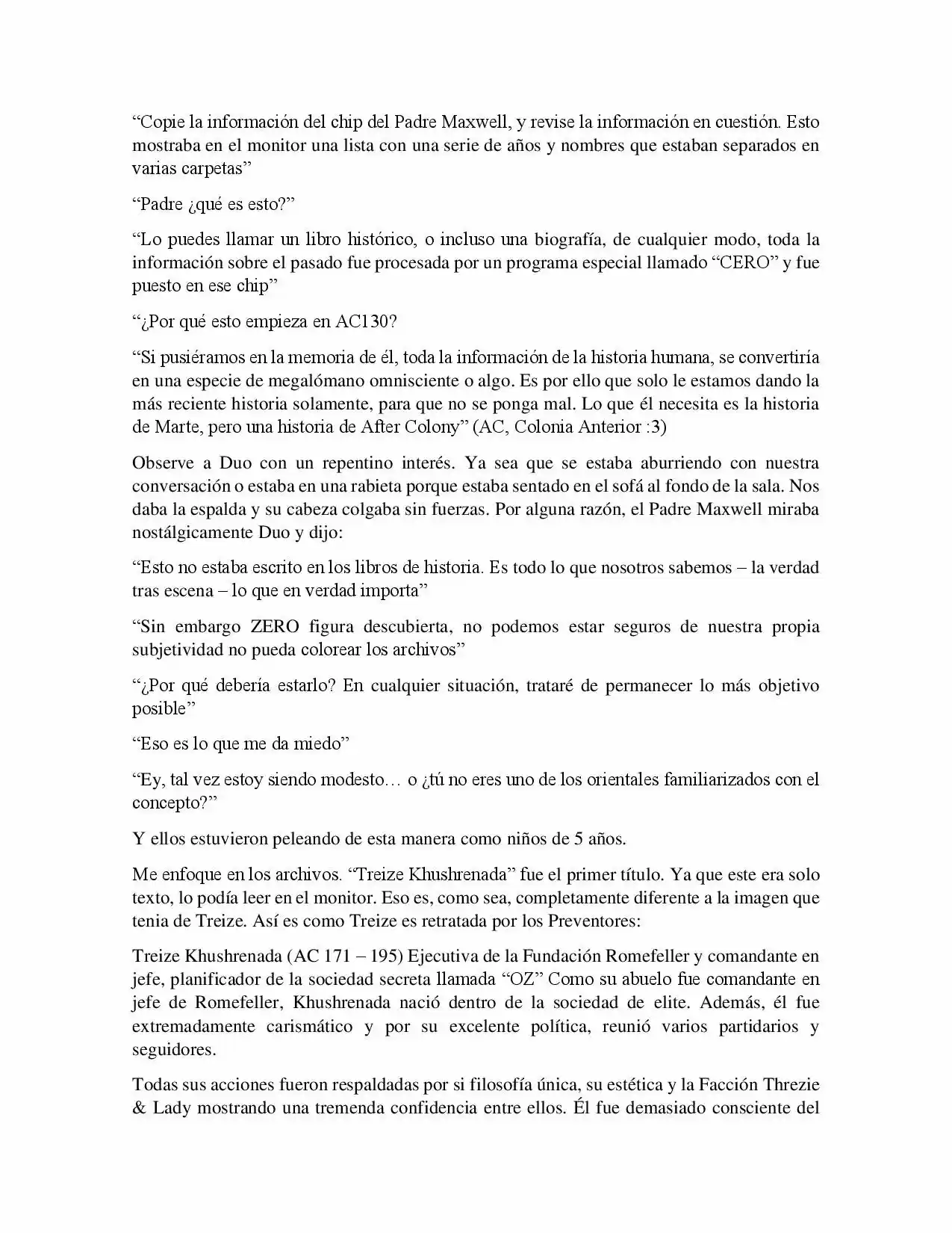 Mobile Suit Gundam Frozen Teardrop (Novela) - Capítulo 1 - Página 5 - LectorTMOo