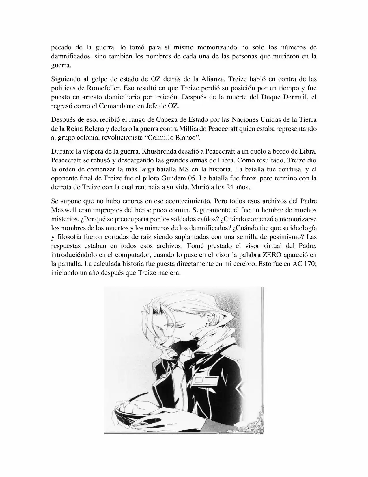 Mobile Suit Gundam Frozen Teardrop (Novela) - Capítulo 1 - Página 6 - LectorTMOo