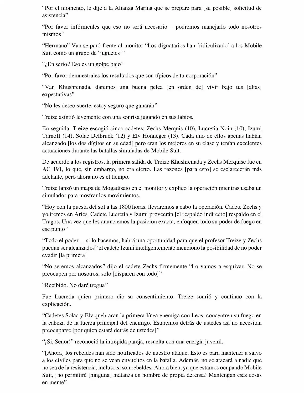 Mobile Suit Gundam Frozen Teardrop (Novela) - Capítulo 3 - Página 7 - LectorTMOo