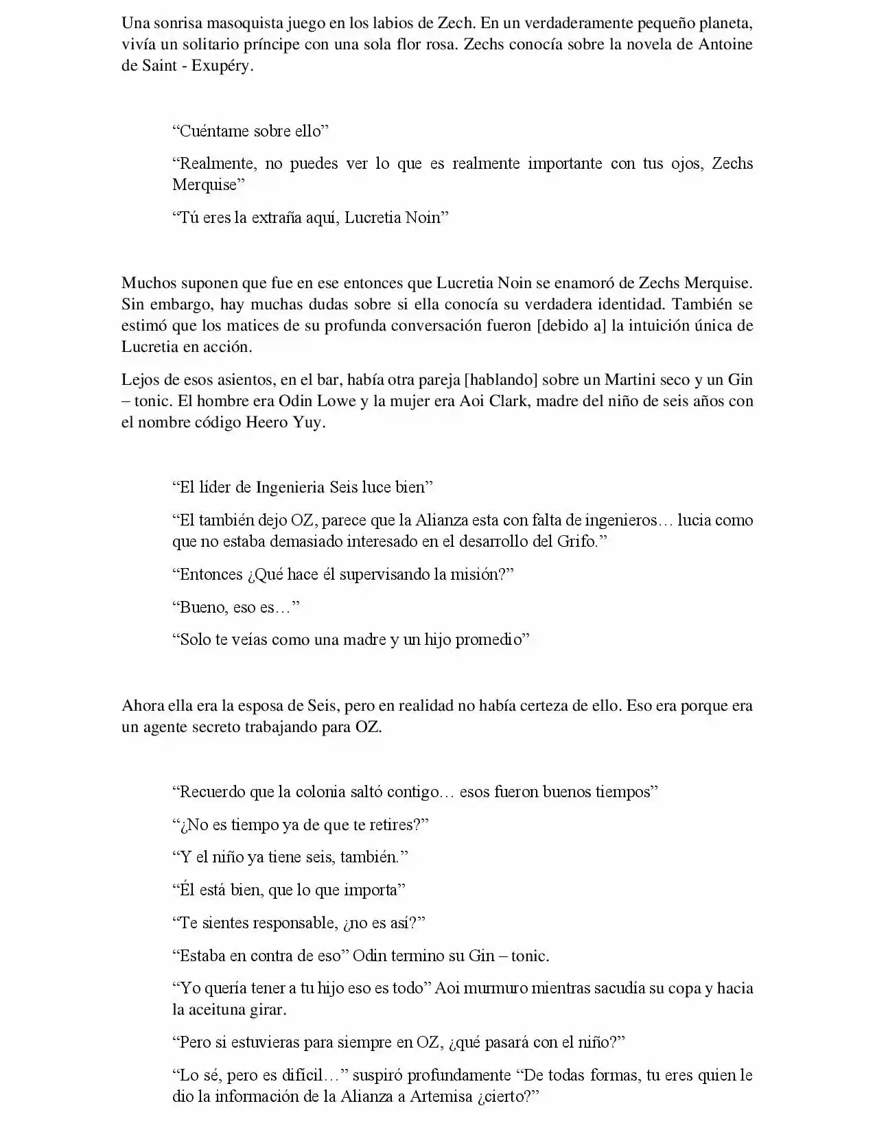 Mobile Suit Gundam Frozen Teardrop (Novela) - Capítulo 5 - Página 7 - LectorTMOo