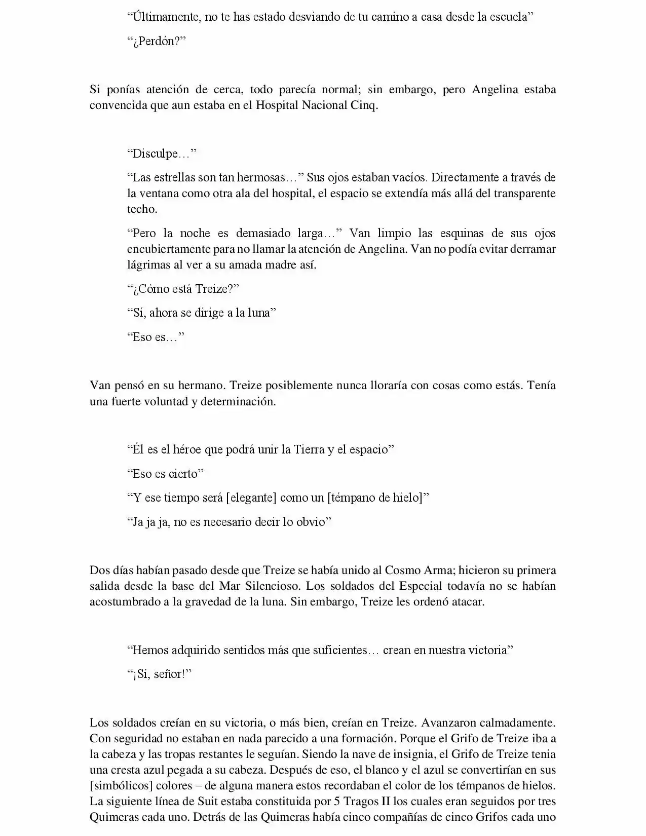 Mobile Suit Gundam Frozen Teardrop (Novela) - Capítulo 5 - Página 11 - LectorTMOo