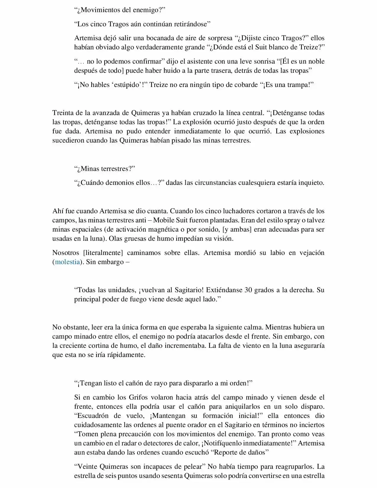 Mobile Suit Gundam Frozen Teardrop (Novela) - Capítulo 5 - Página 14 - LectorTMOo