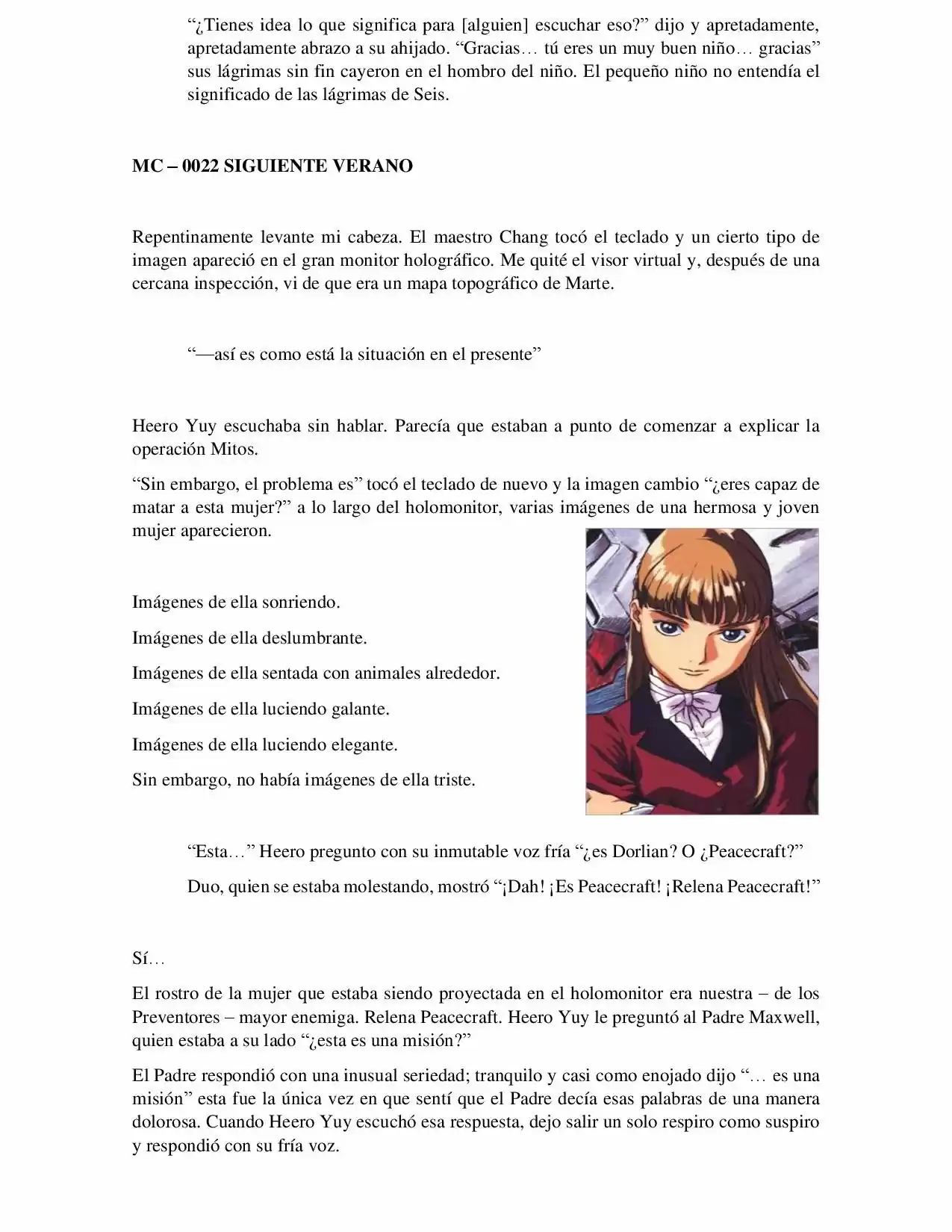 Mobile Suit Gundam Frozen Teardrop (Novela) - Capítulo 6 - Página 7 - LectorTMOo