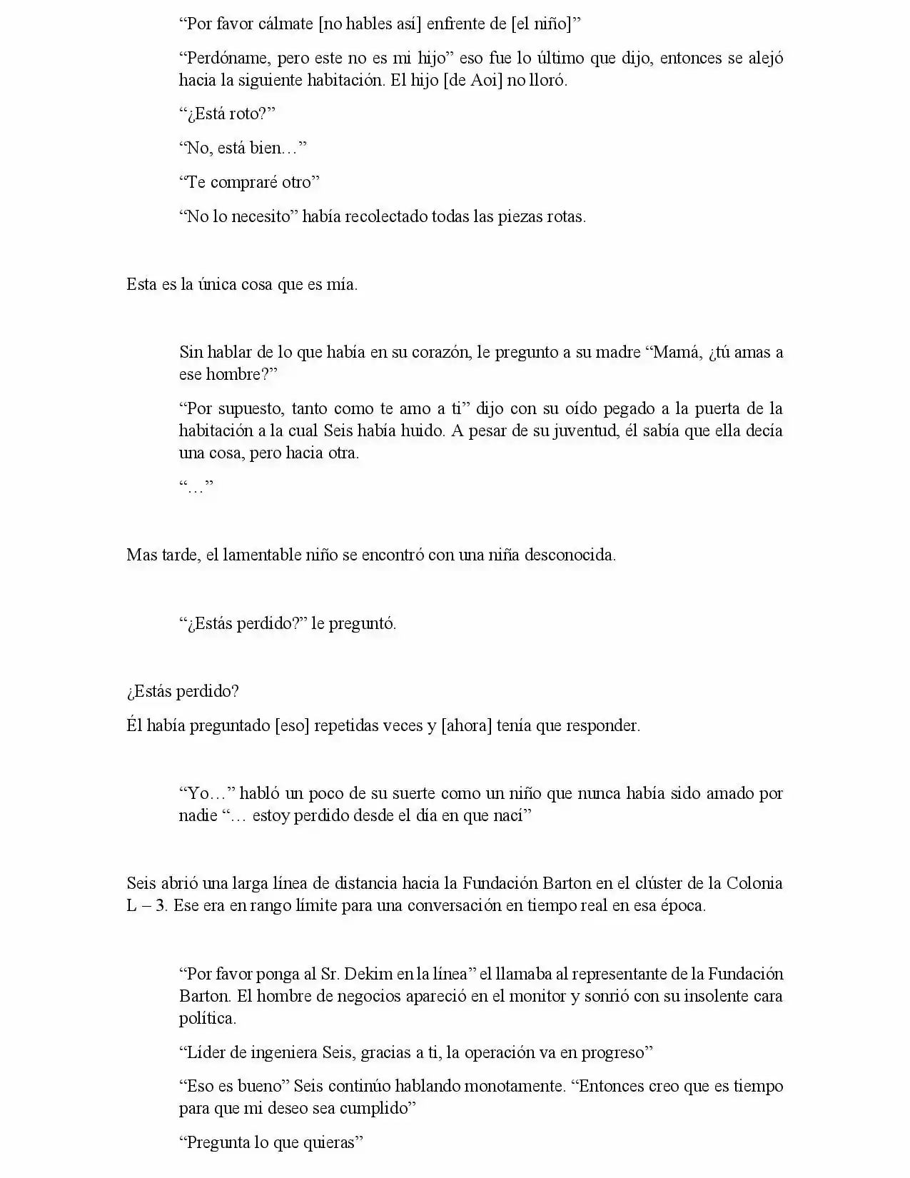 Mobile Suit Gundam Frozen Teardrop (Novela) - Capítulo 7 - Página 5 - LectorTMOo