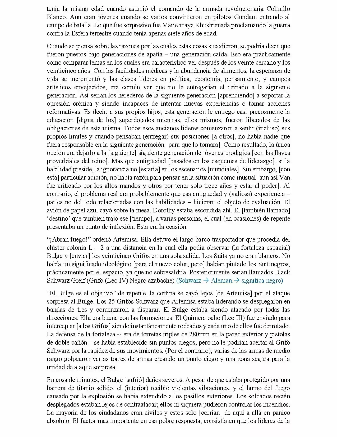 Mobile Suit Gundam Frozen Teardrop (Novela) - Capítulo 7 - Página 14 - LectorTMOo