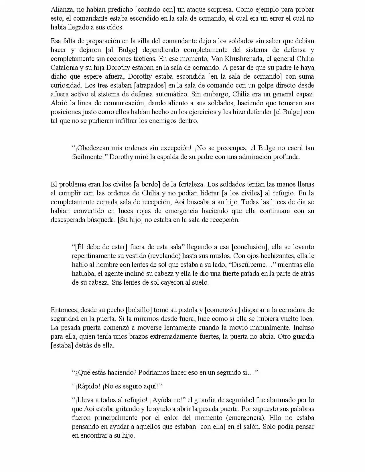 Mobile Suit Gundam Frozen Teardrop (Novela) - Capítulo 7 - Página 15 - LectorTMOo