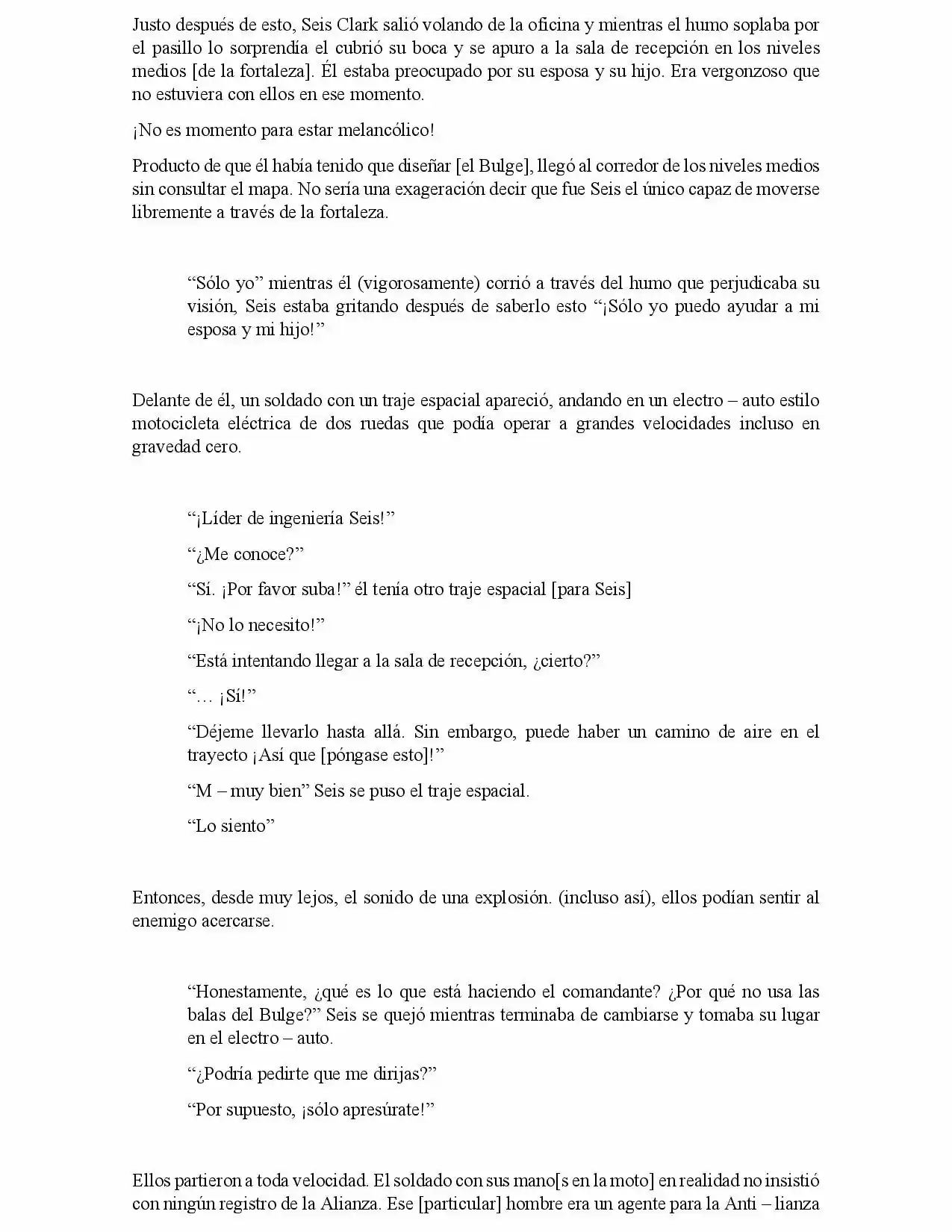 Mobile Suit Gundam Frozen Teardrop (Novela) - Capítulo 7 - Página 16 - LectorTMOo