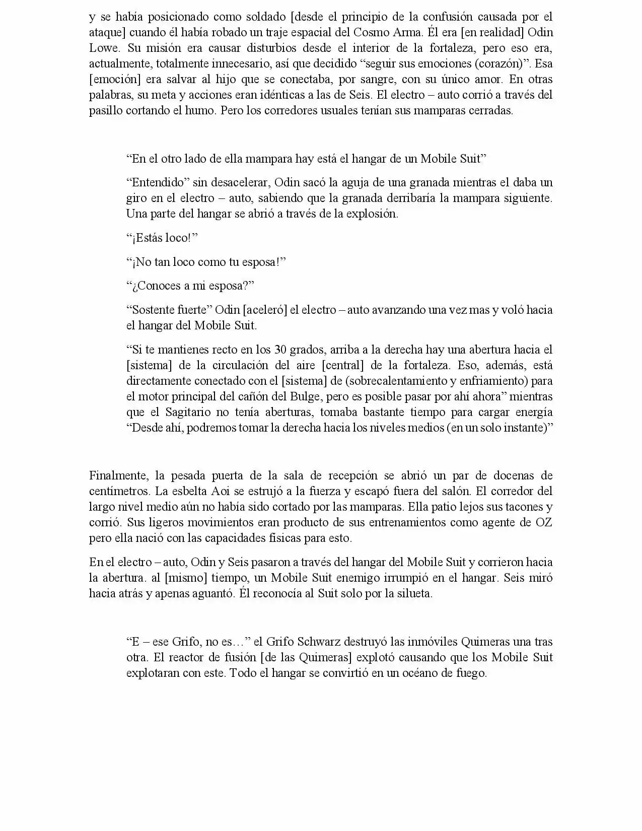 Mobile Suit Gundam Frozen Teardrop (Novela) - Capítulo 7 - Página 17 - LectorTMOo
