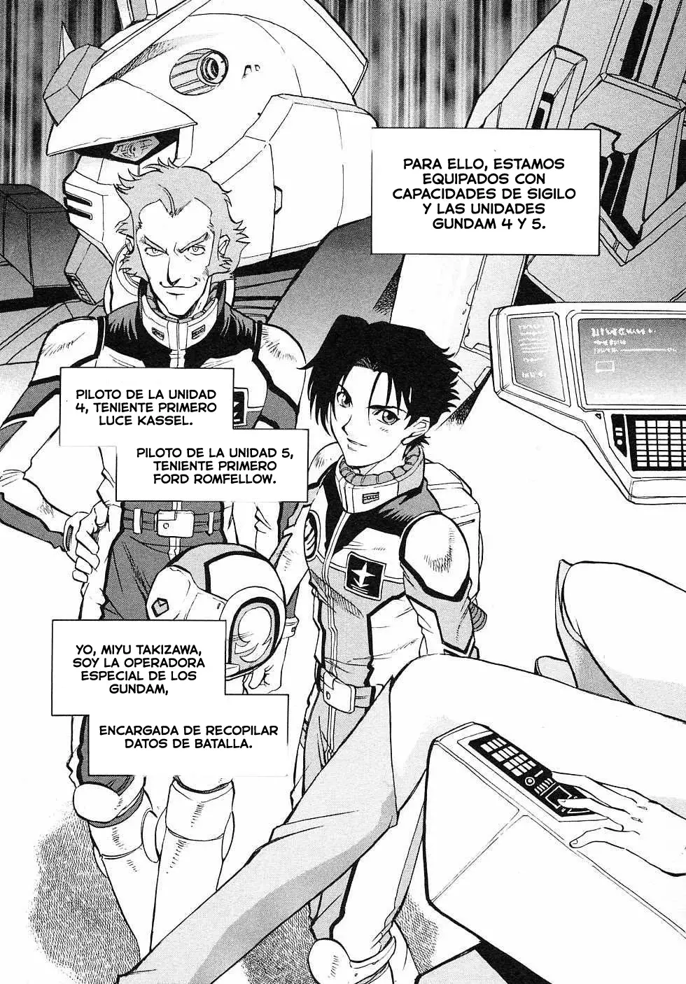 Mobile Suit Gundam Side Story: Space, To The End Of A Flash - Capítulo 3 - Página 5 - LectorTMOo