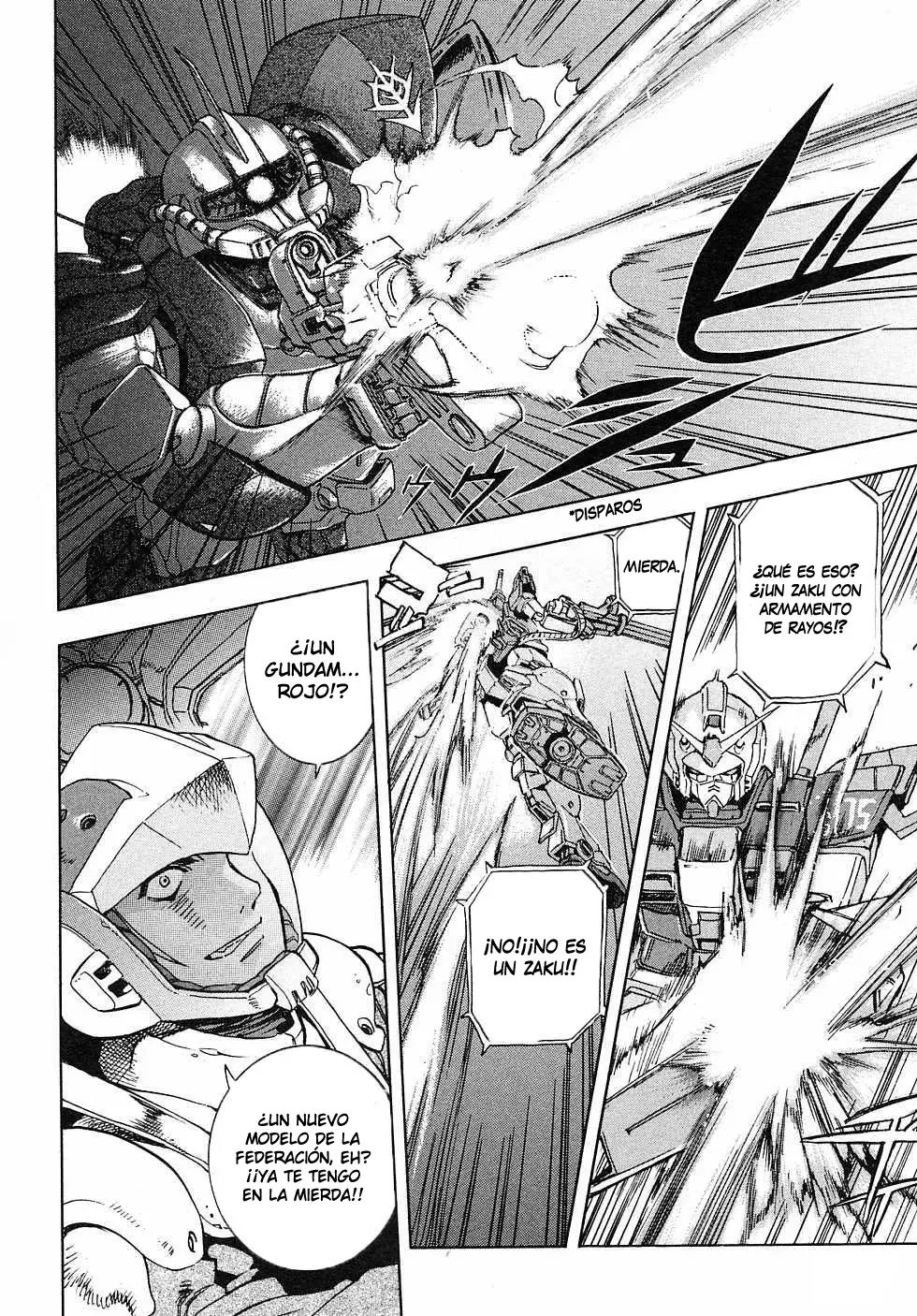 Mobile Suit Gundam Side Story: Space, To The End Of A Flash - Capítulo 3 - Página 36 - LectorTMOo