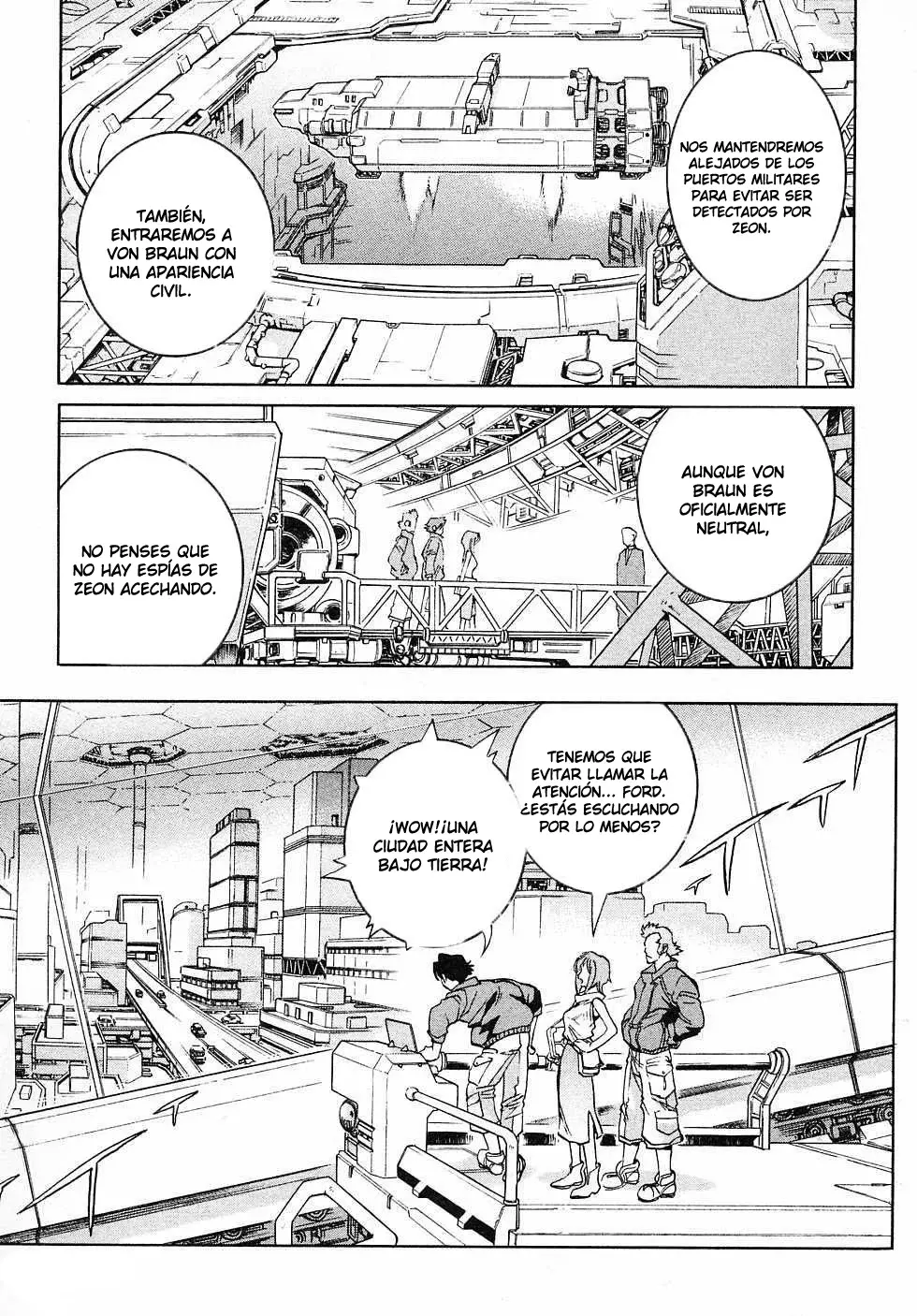 Mobile Suit Gundam Side Story: Space, To The End Of A Flash - Capítulo 4 - Página 11 - LectorTMOo