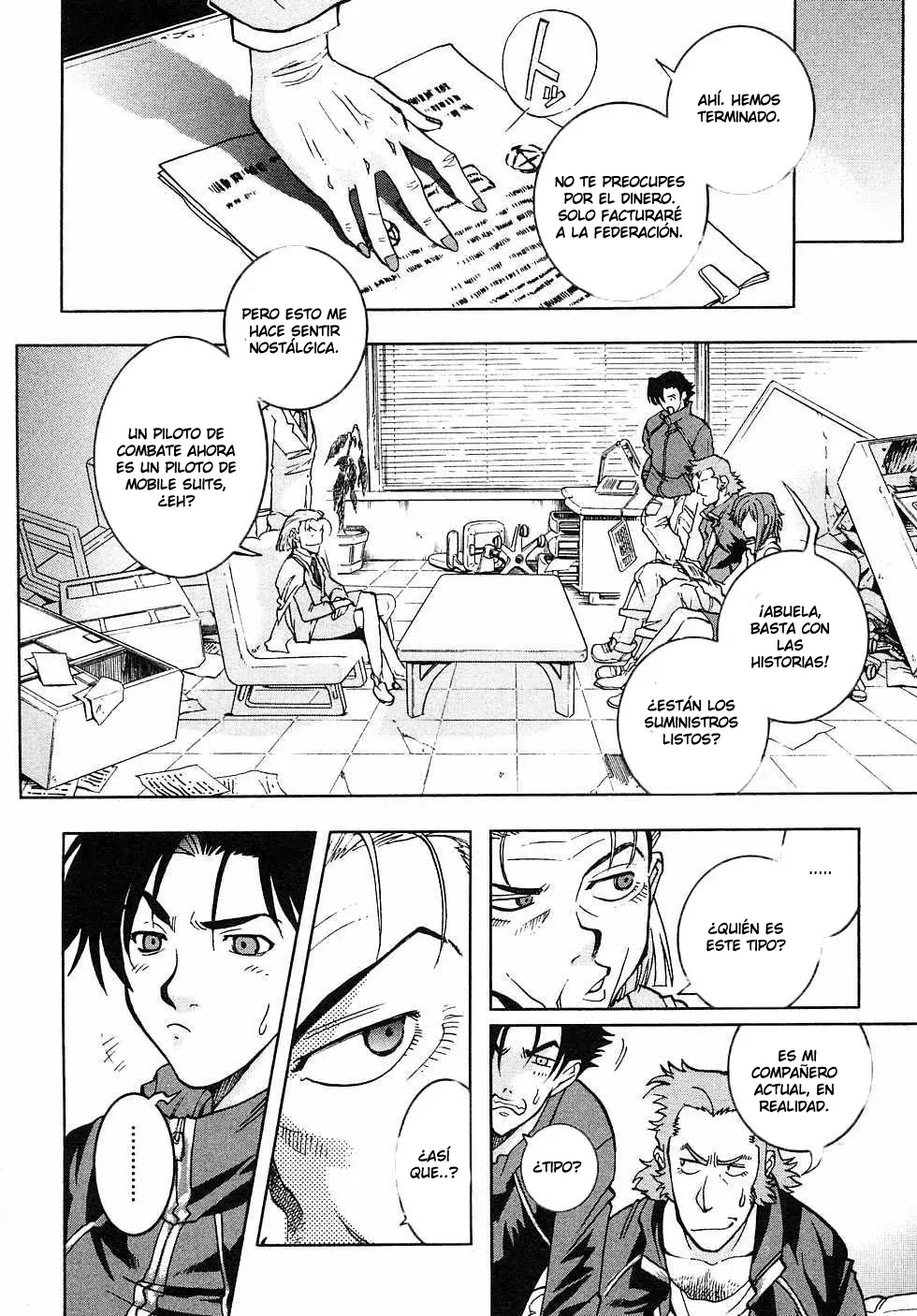 Mobile Suit Gundam Side Story: Space, To The End Of A Flash - Capítulo 4 - Página 14 - LectorTMOo