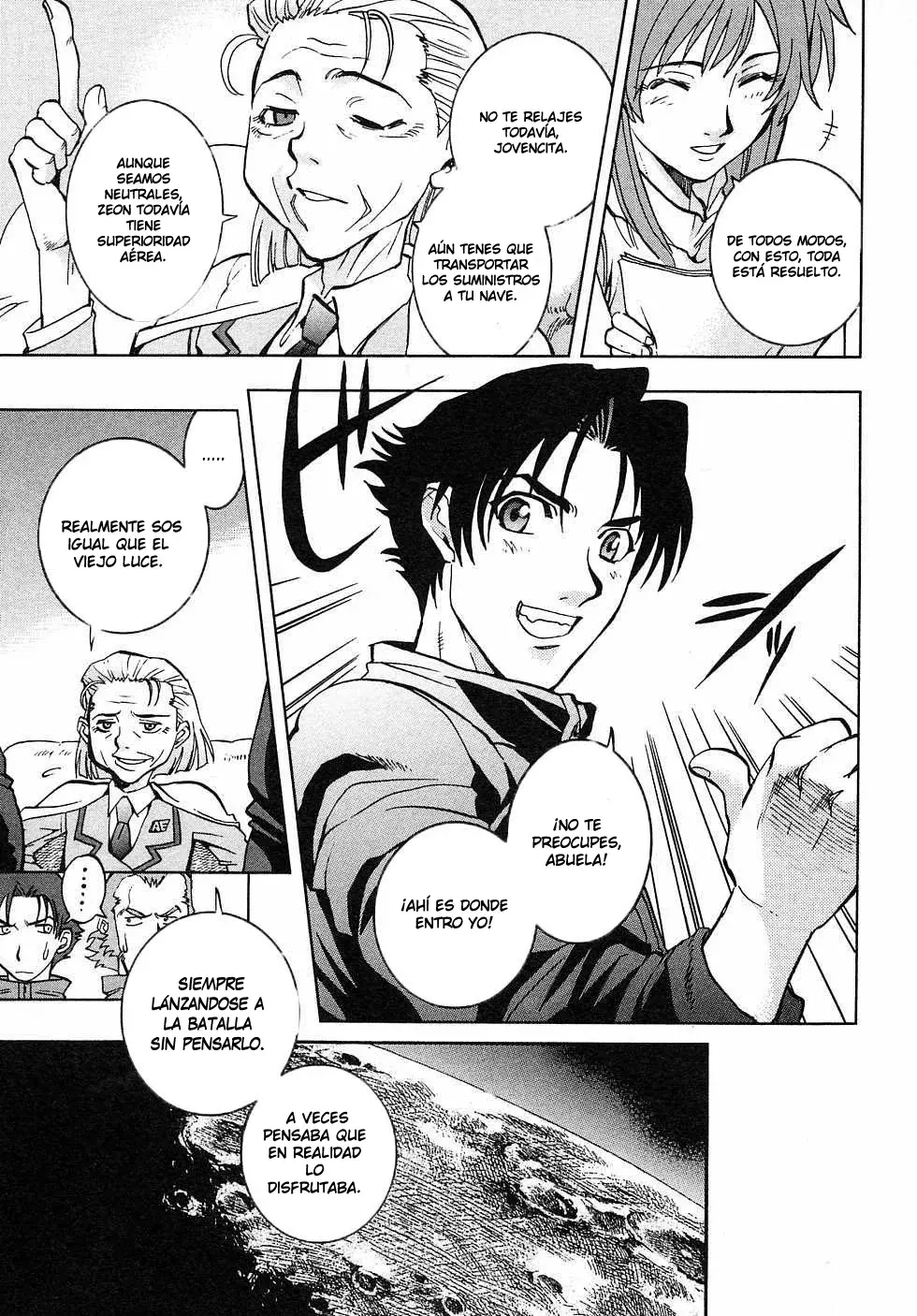 Mobile Suit Gundam Side Story: Space, To The End Of A Flash - Capítulo 4 - Página 17 - LectorTMOo