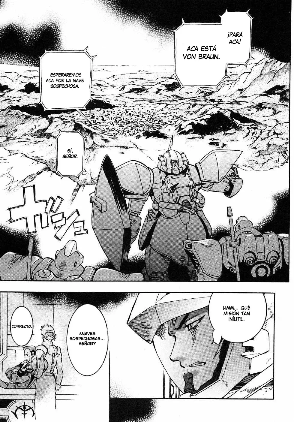 Mobile Suit Gundam Side Story: Space, To The End Of A Flash - Capítulo 4 - Página 19 - LectorTMOo