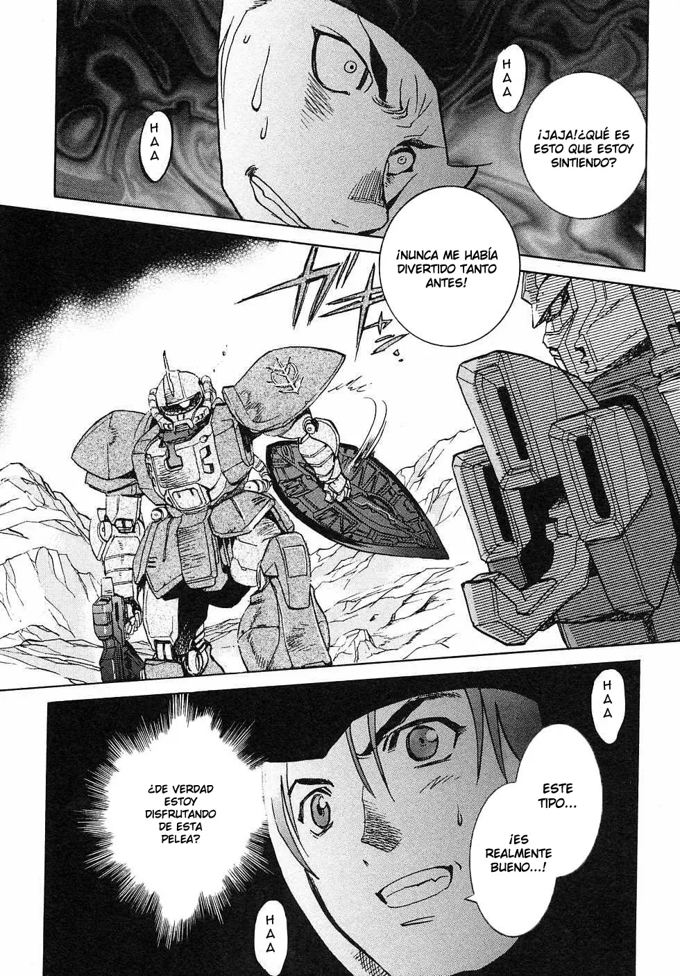 Mobile Suit Gundam Side Story: Space, To The End Of A Flash - Capítulo 4 - Página 36 - LectorTMOo