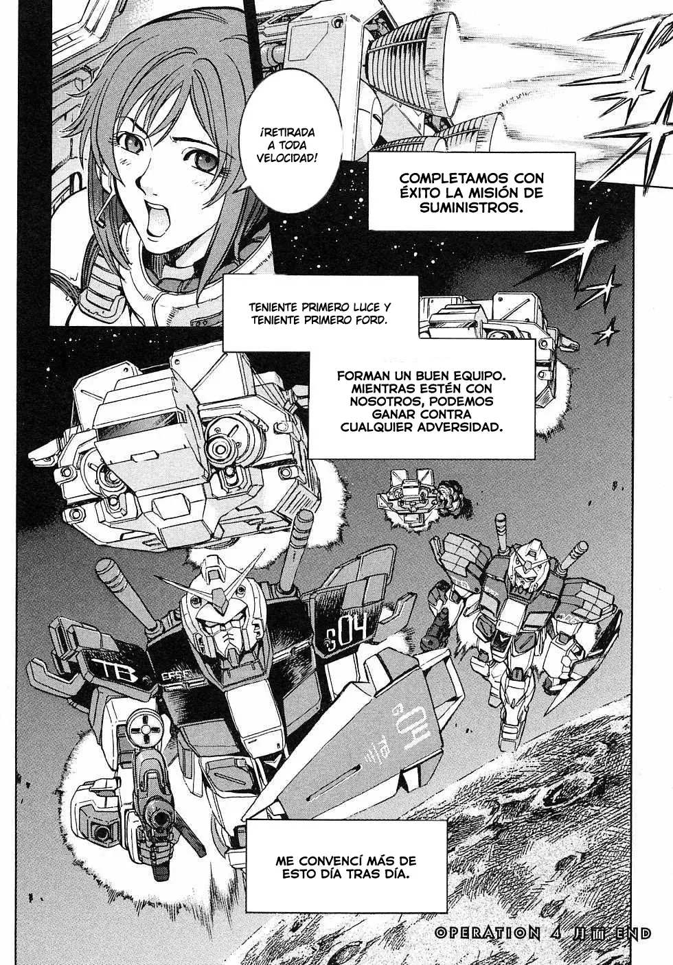 Mobile Suit Gundam Side Story: Space, To The End Of A Flash - Capítulo 4 - Página 44 - LectorTMOo
