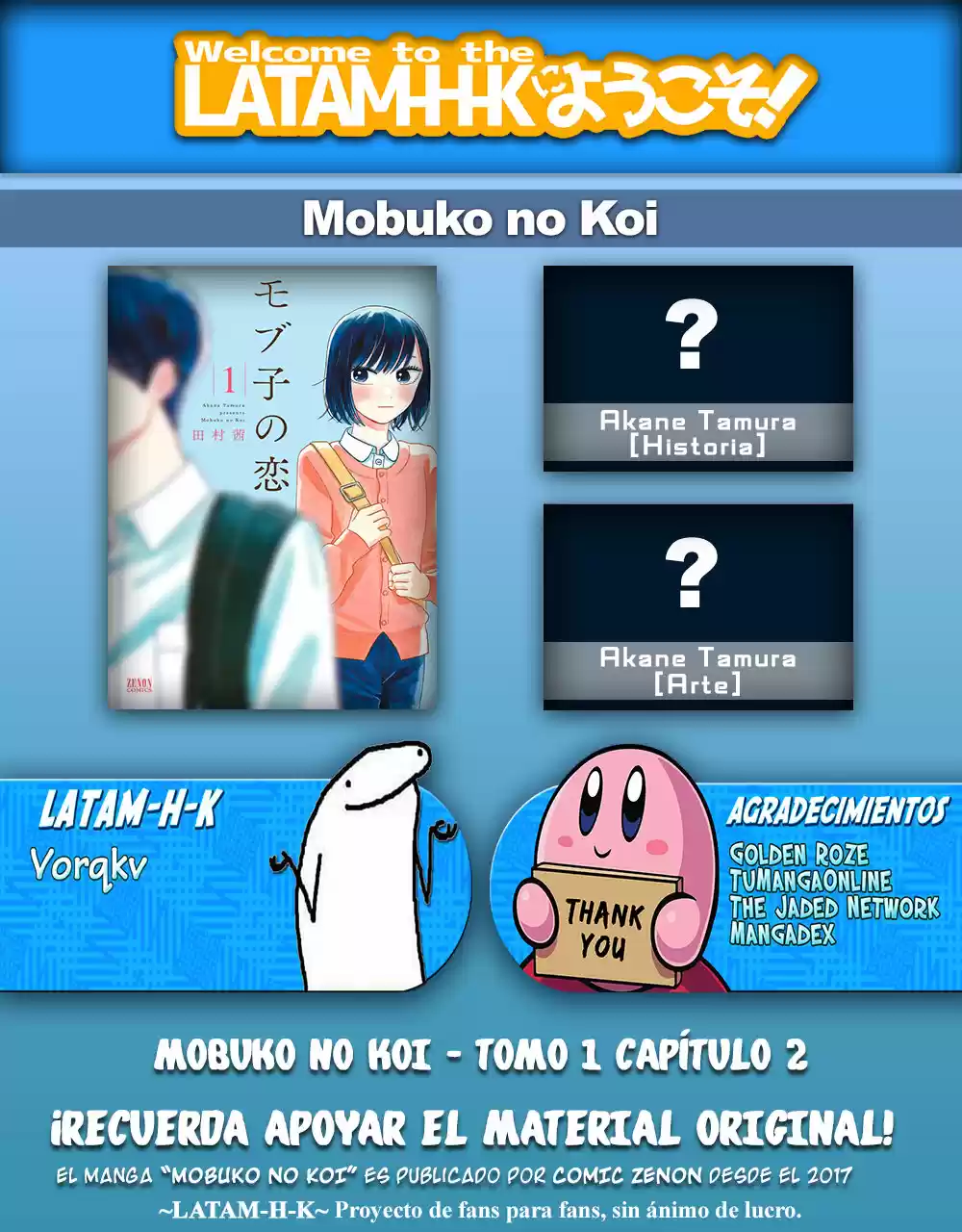 Mobuko No Koi - Capítulo 2 - Página 1 - LectorTMOo