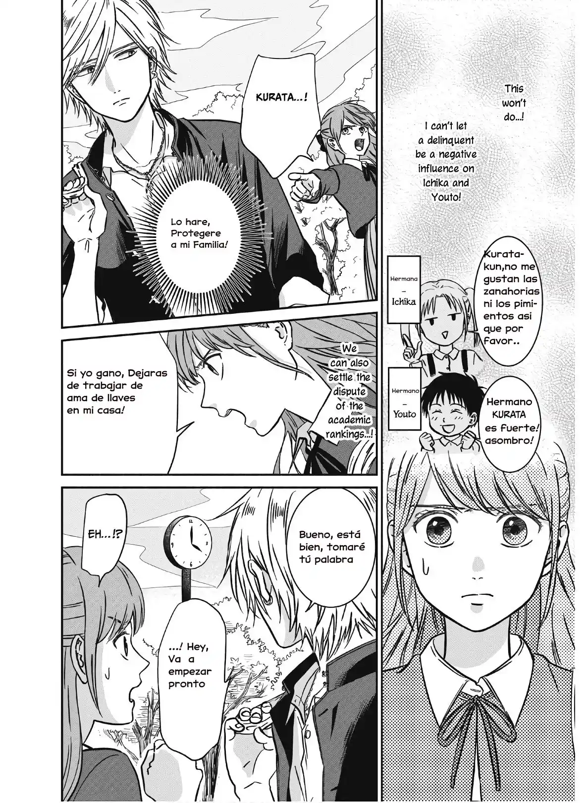 Mochizuki Sanchi No Yankee / Mochizuki-san Chi No Yankee / 望月さん家のヤンキー / 望月家的不良 - Capítulo 1 - Página 12 - LectorTMOo