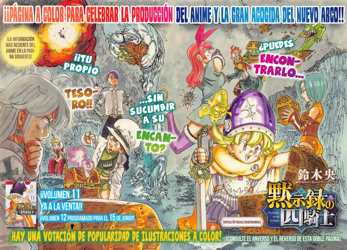 Mokushiroku No Yonkishi - Capítulo 103 - Página 4 - LectorTMOo