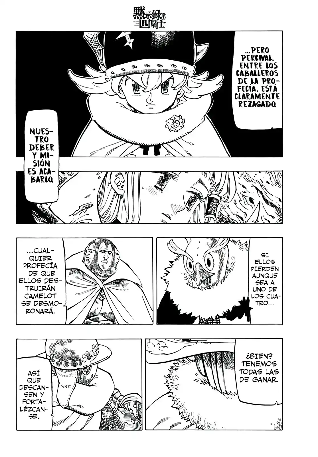 Mokushiroku No Yonkishi - Capítulo 109 - Página 8 - LectorTMOo