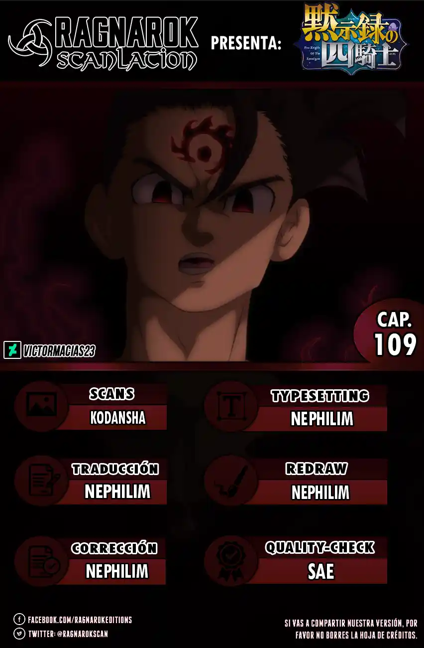 Mokushiroku No Yonkishi - Capítulo 109 - Página 22 - LectorTMOo