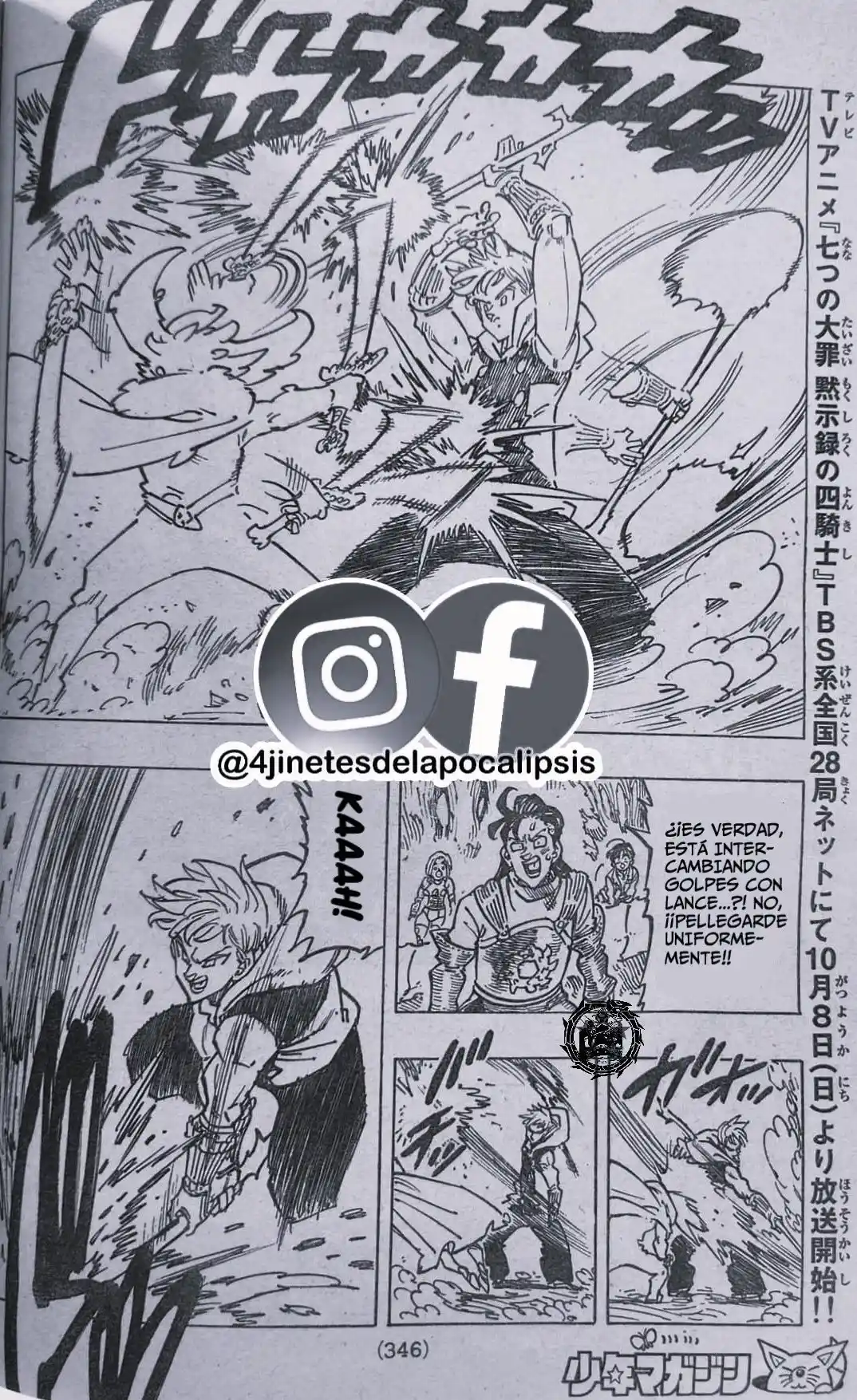 Mokushiroku No Yonkishi - Capítulo 113 - Página 8 - LectorTMOo
