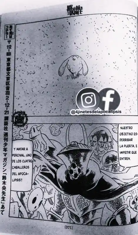 Mokushiroku No Yonkishi - Capítulo 114 - Página 19 - LectorTMOo