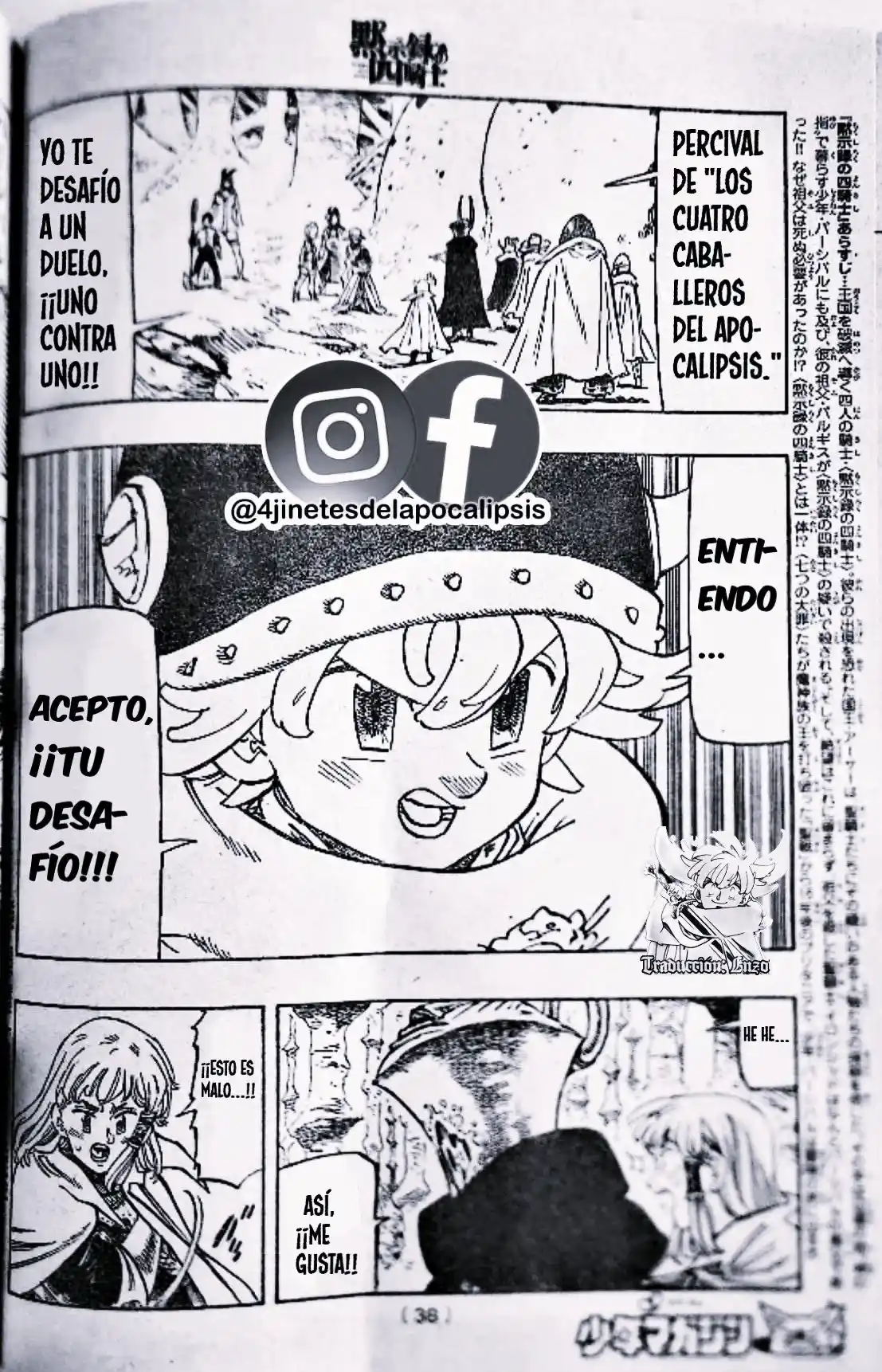 Mokushiroku No Yonkishi - Capítulo 119 - Página 4 - LectorTMOo