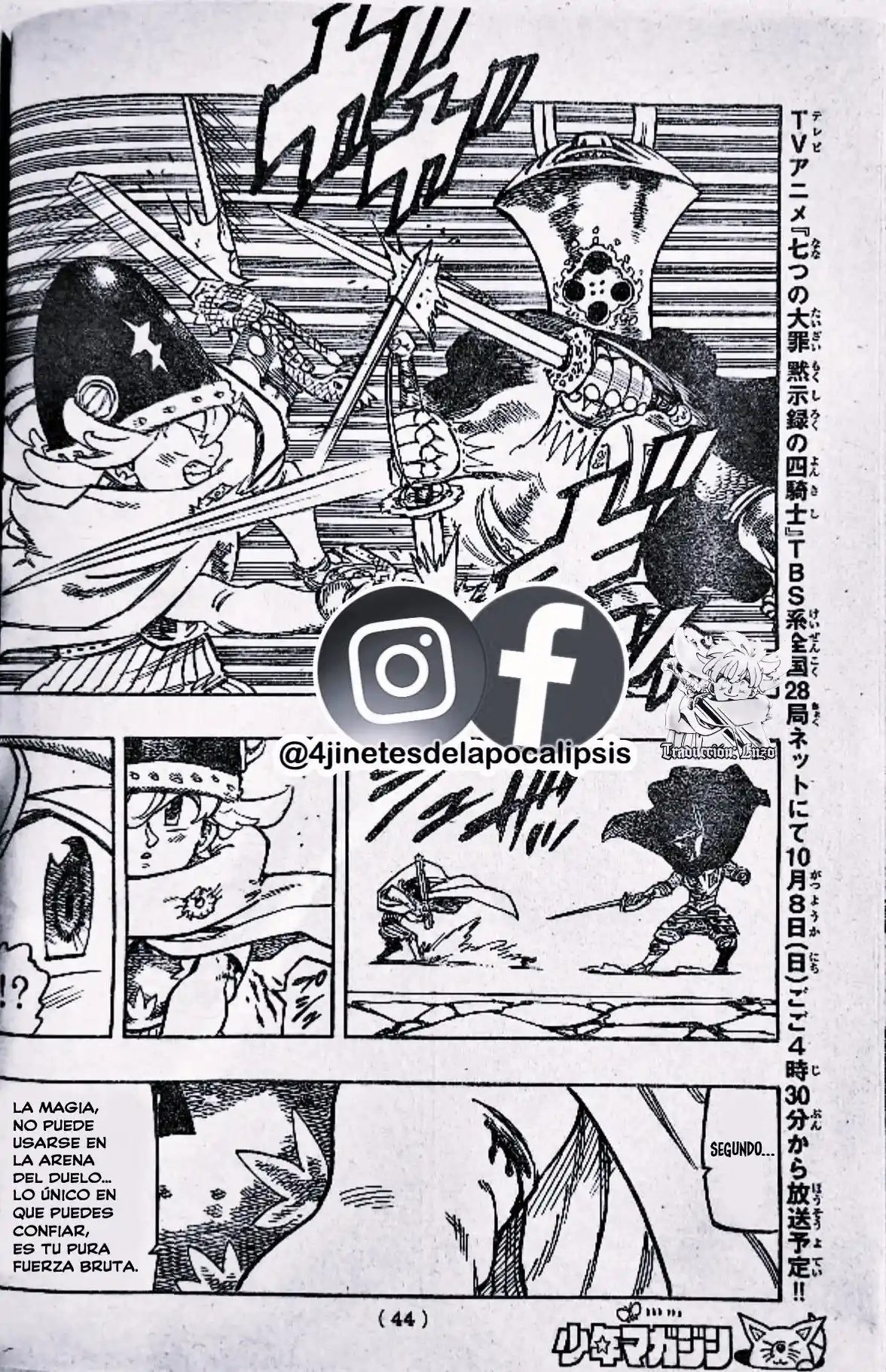 Mokushiroku No Yonkishi - Capítulo 119 - Página 10 - LectorTMOo