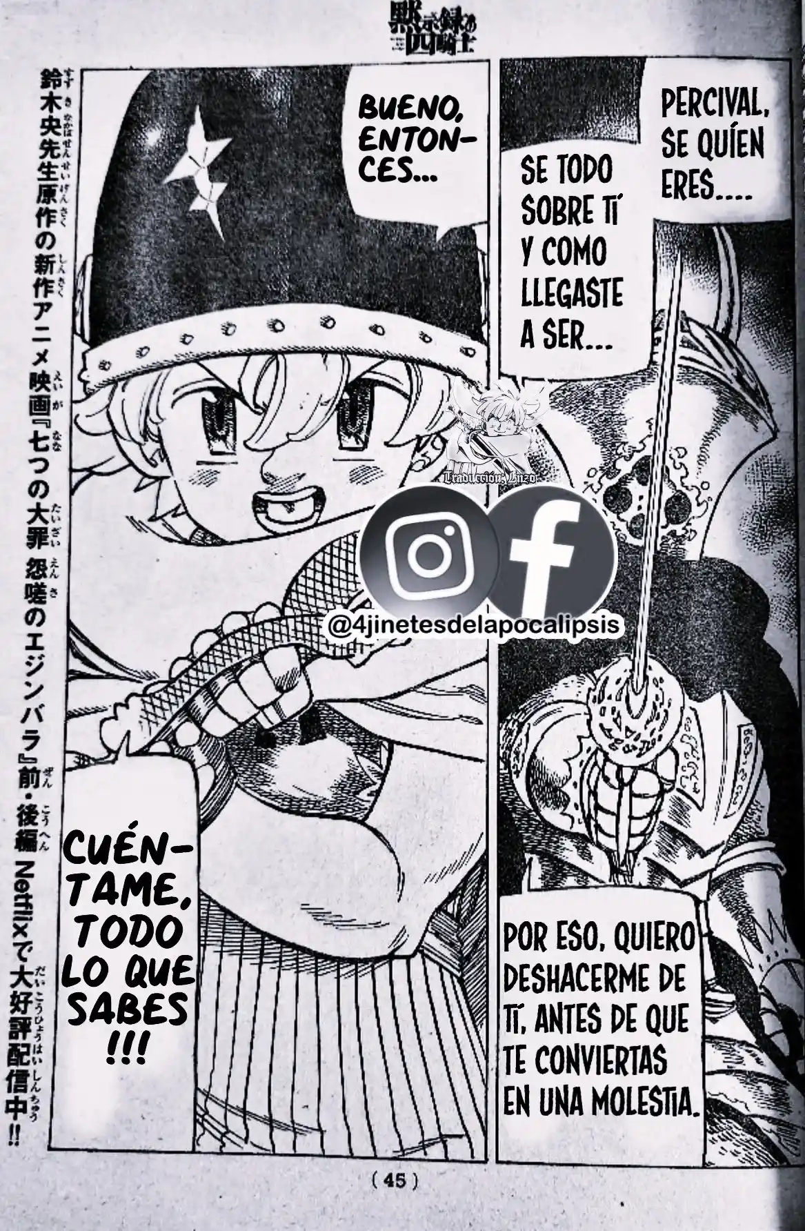 Mokushiroku No Yonkishi - Capítulo 119 - Página 11 - LectorTMOo