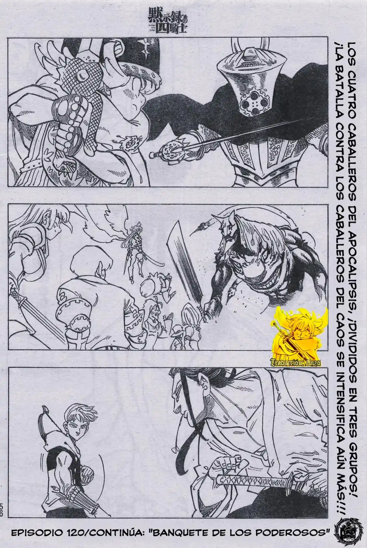 Mokushiroku No Yonkishi - Capítulo 119 - Página 22 - LectorTMOo