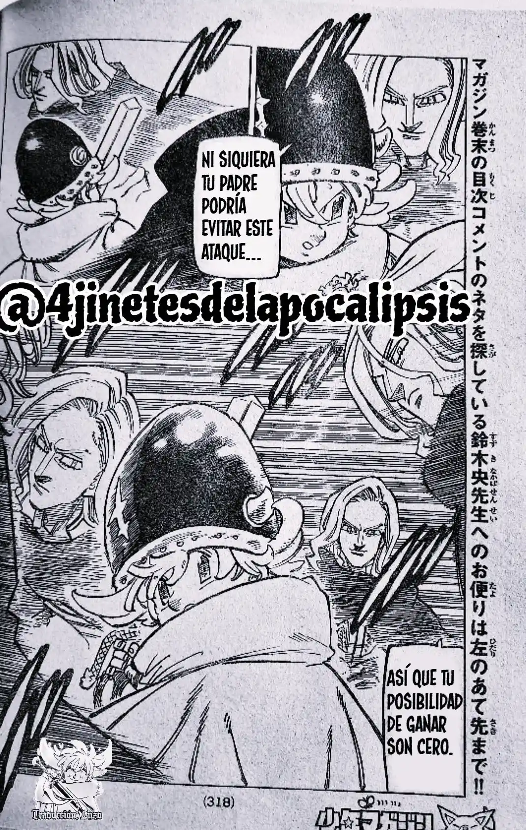 Mokushiroku No Yonkishi - Capítulo 120 - Página 14 - LectorTMOo
