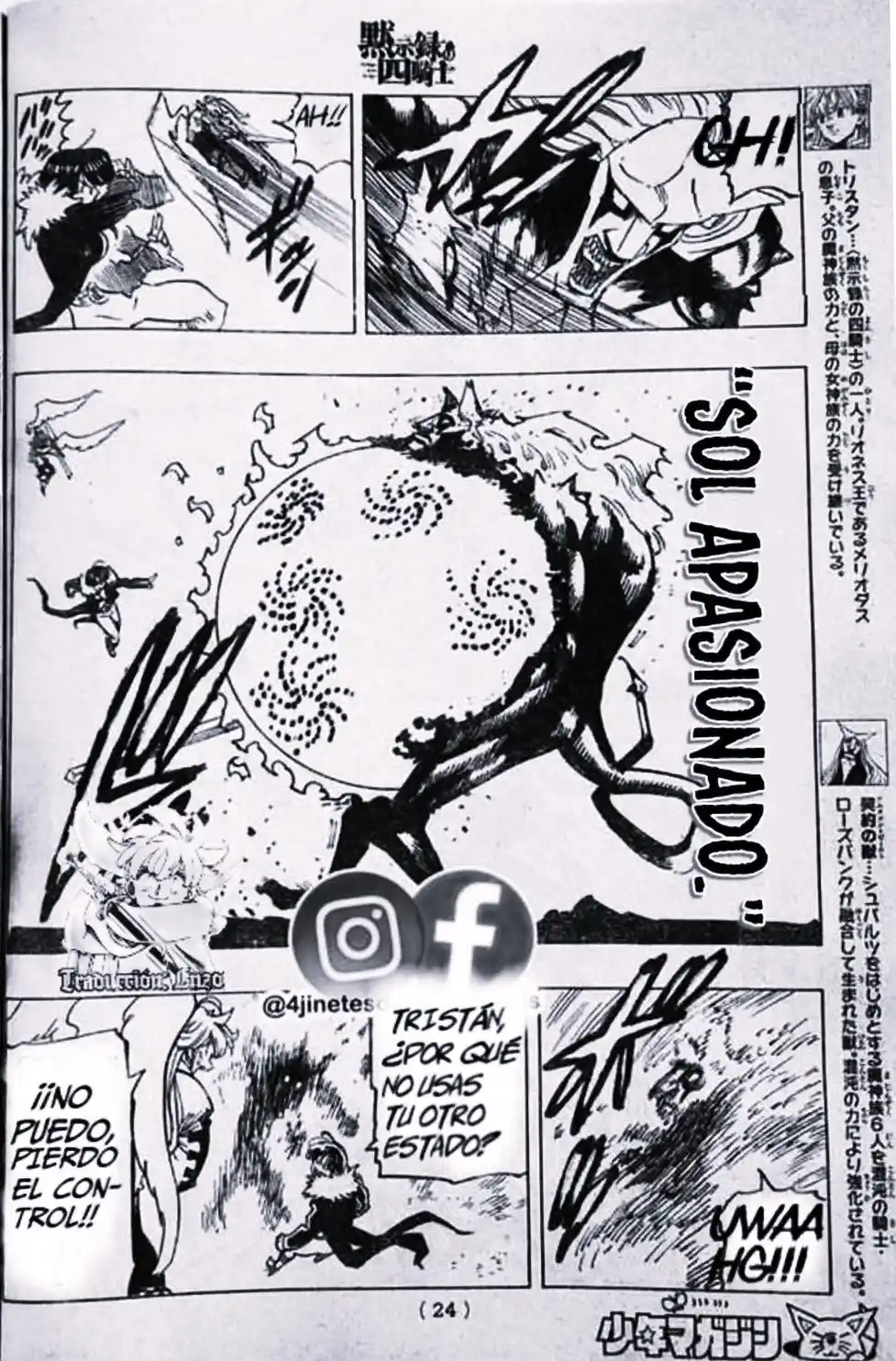 Mokushiroku No Yonkishi - Capítulo 123 - Página 7 - LectorTMOo