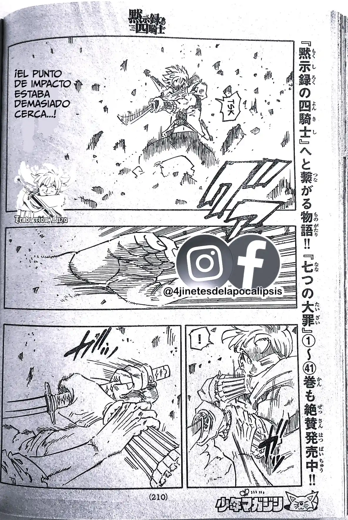 Mokushiroku No Yonkishi - Capítulo 124 - Página 14 - LectorTMOo