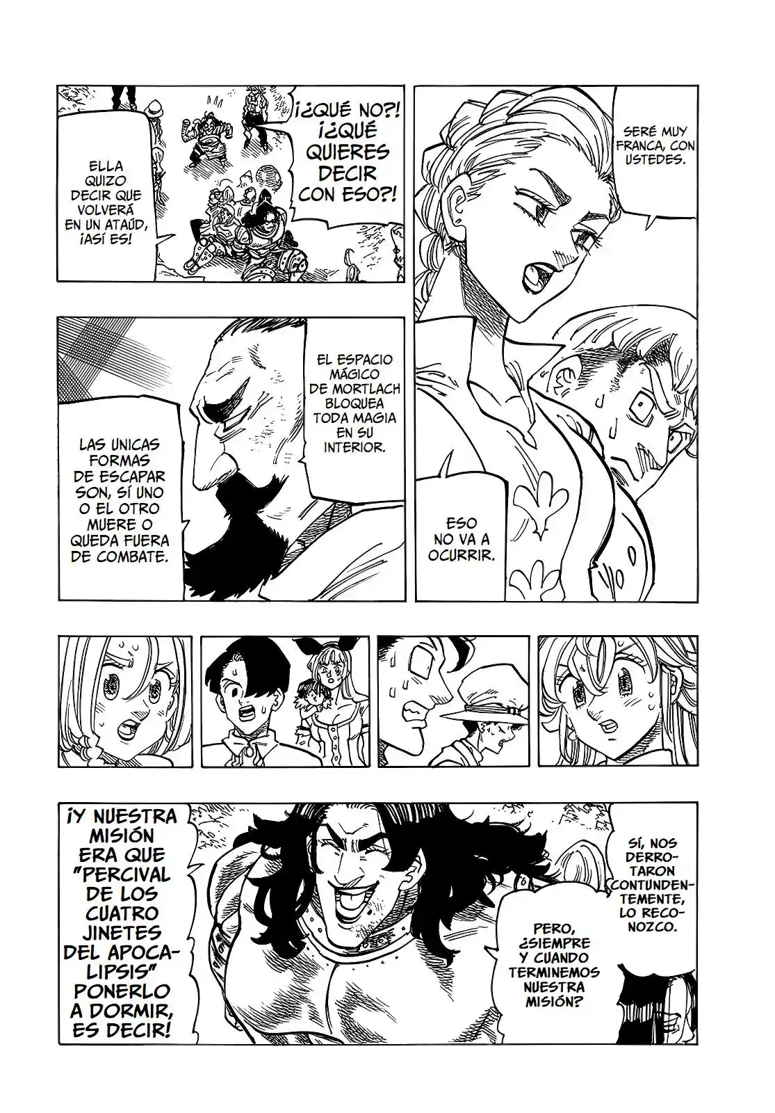 Mokushiroku No Yonkishi - Capítulo 126 - Página 8 - LectorTMOo