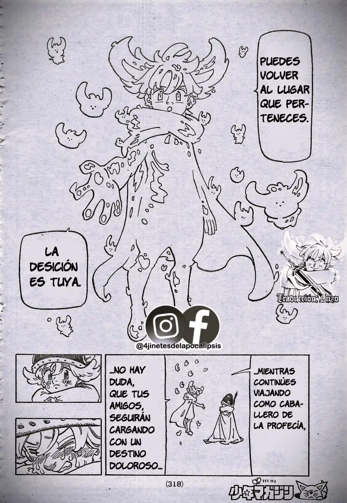 Mokushiroku No Yonkishi - Capítulo 128 - Página 10 - LectorTMOo