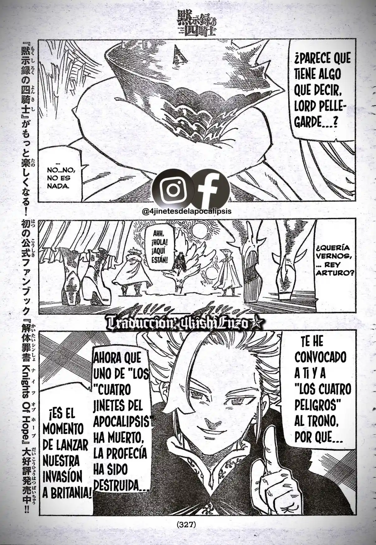 Mokushiroku No Yonkishi - Capítulo 128 - Página 19 - LectorTMOo