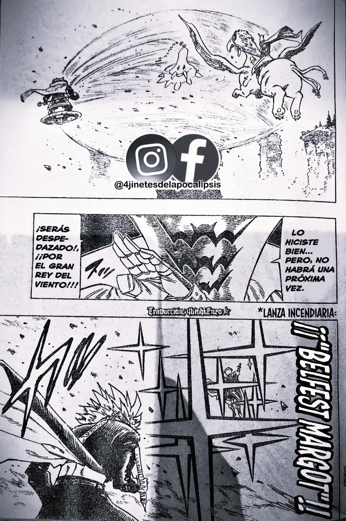 Mokushiroku No Yonkishi - Capítulo 130 - Página 11 - LectorTMOo