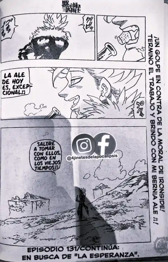 Mokushiroku No Yonkishi - Capítulo 130 - Página 20 - LectorTMOo