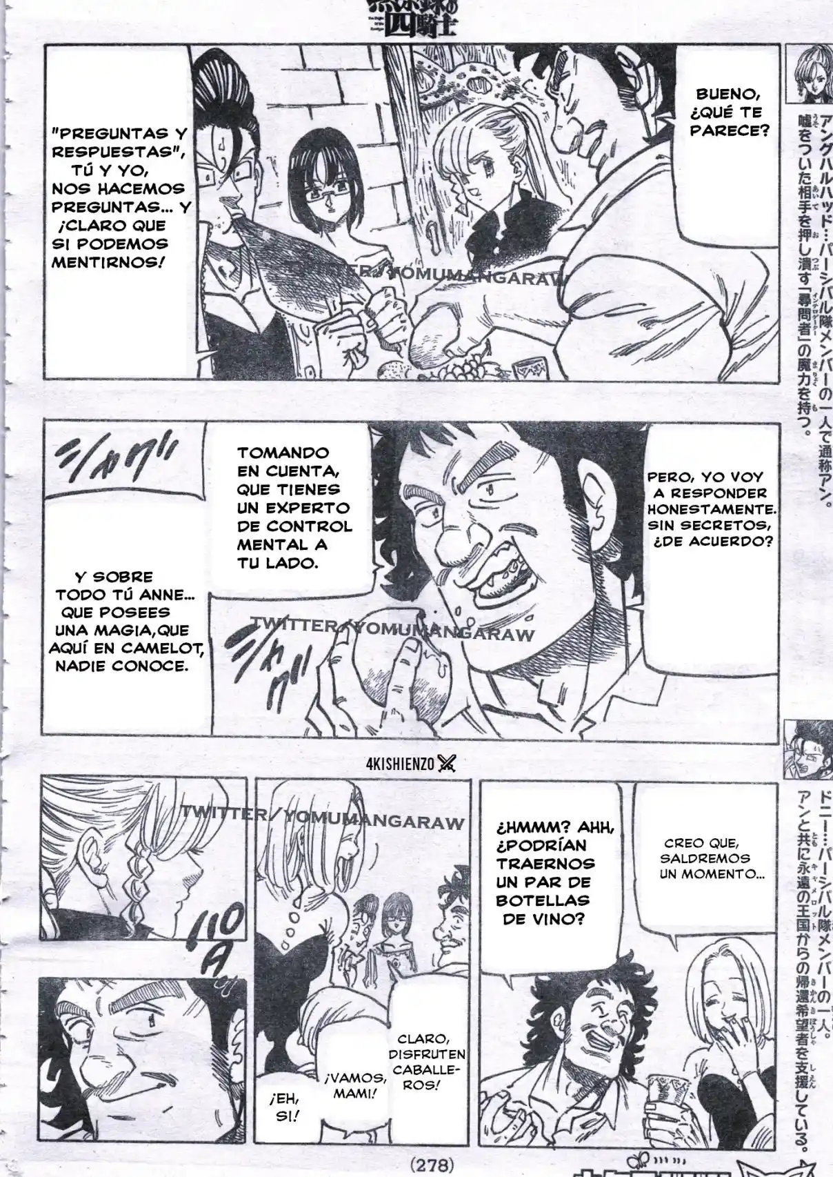 Mokushiroku No Yonkishi - Capítulo 135 - Página 6 - LectorTMOo