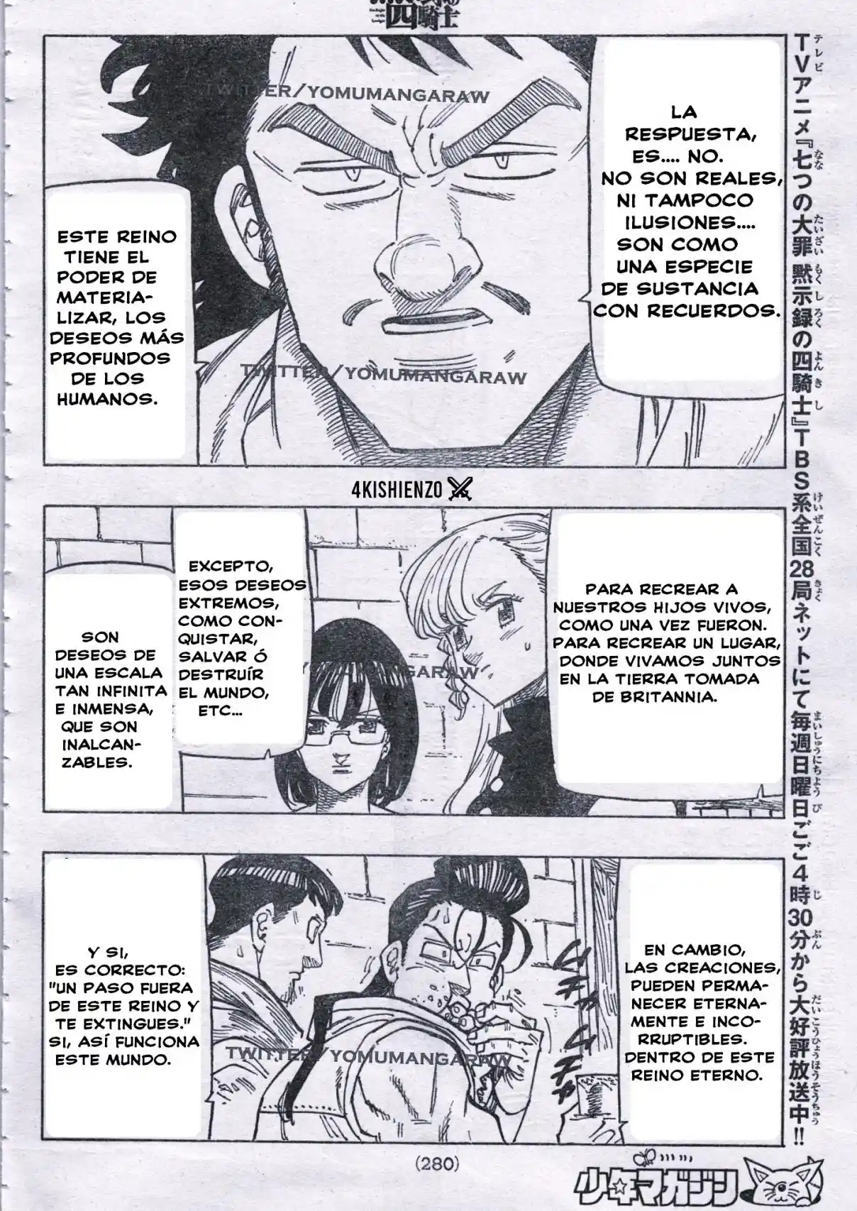 Mokushiroku No Yonkishi - Capítulo 135 - Página 8 - LectorTMOo