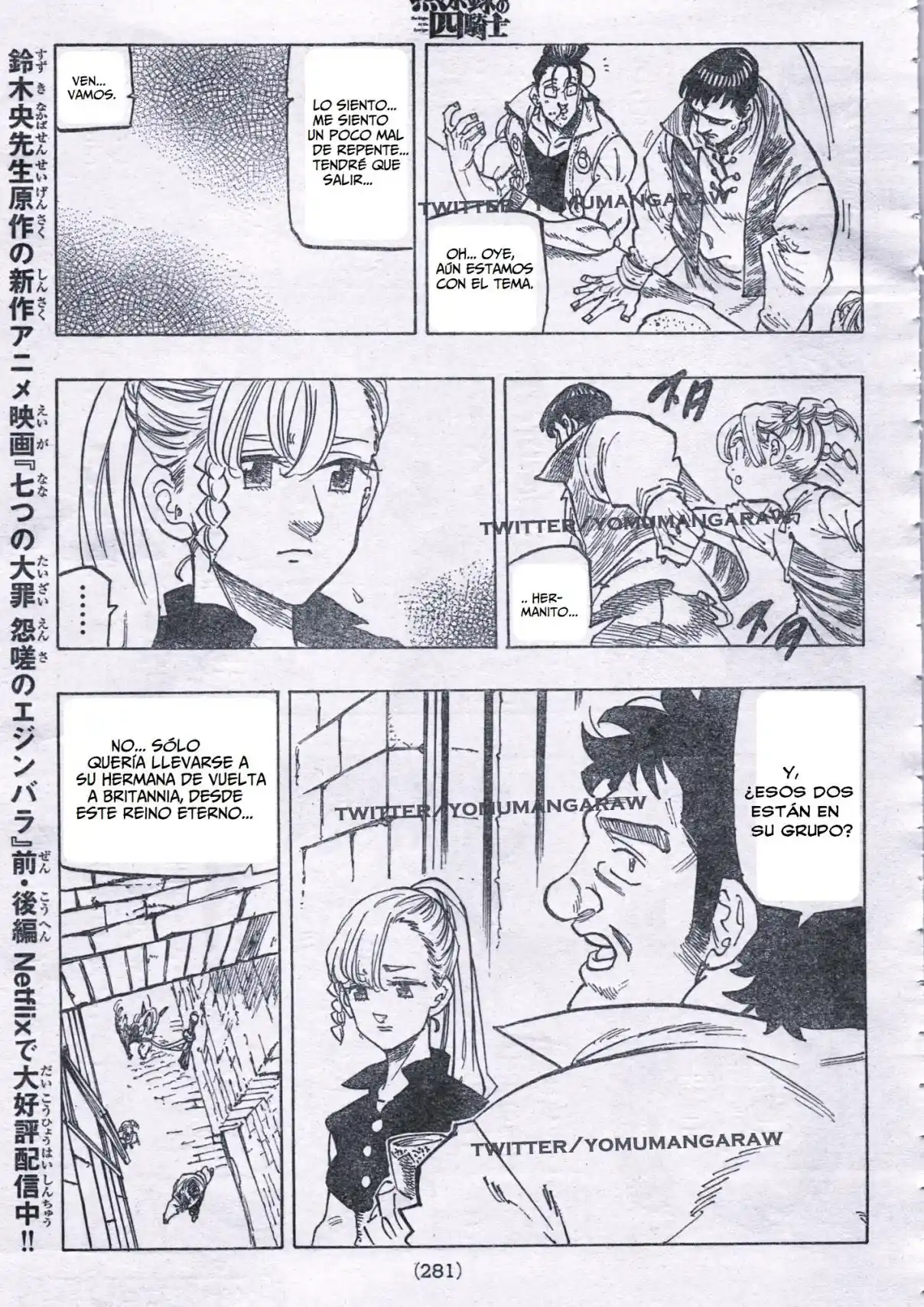 Mokushiroku No Yonkishi - Capítulo 135 - Página 9 - LectorTMOo
