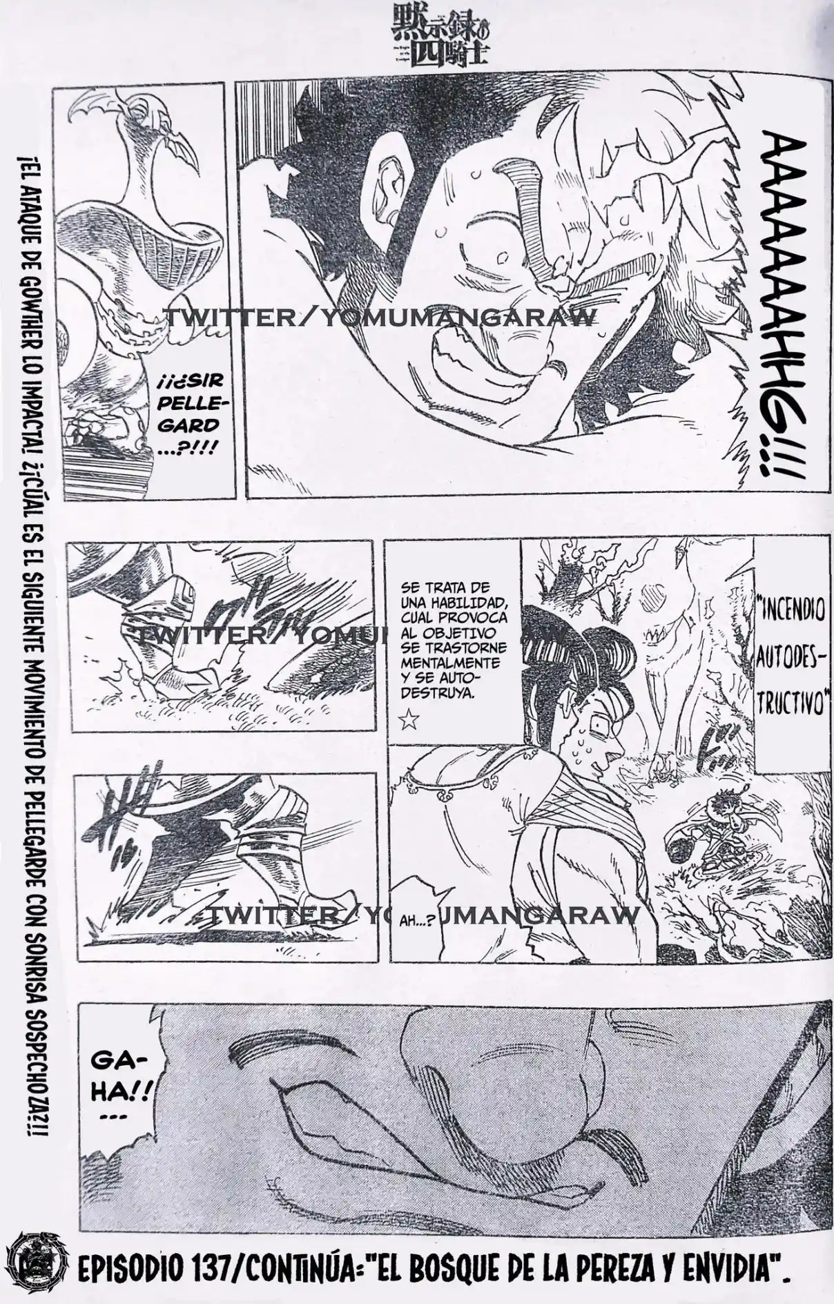 Mokushiroku No Yonkishi - Capítulo 136 - Página 15 - LectorTMOo