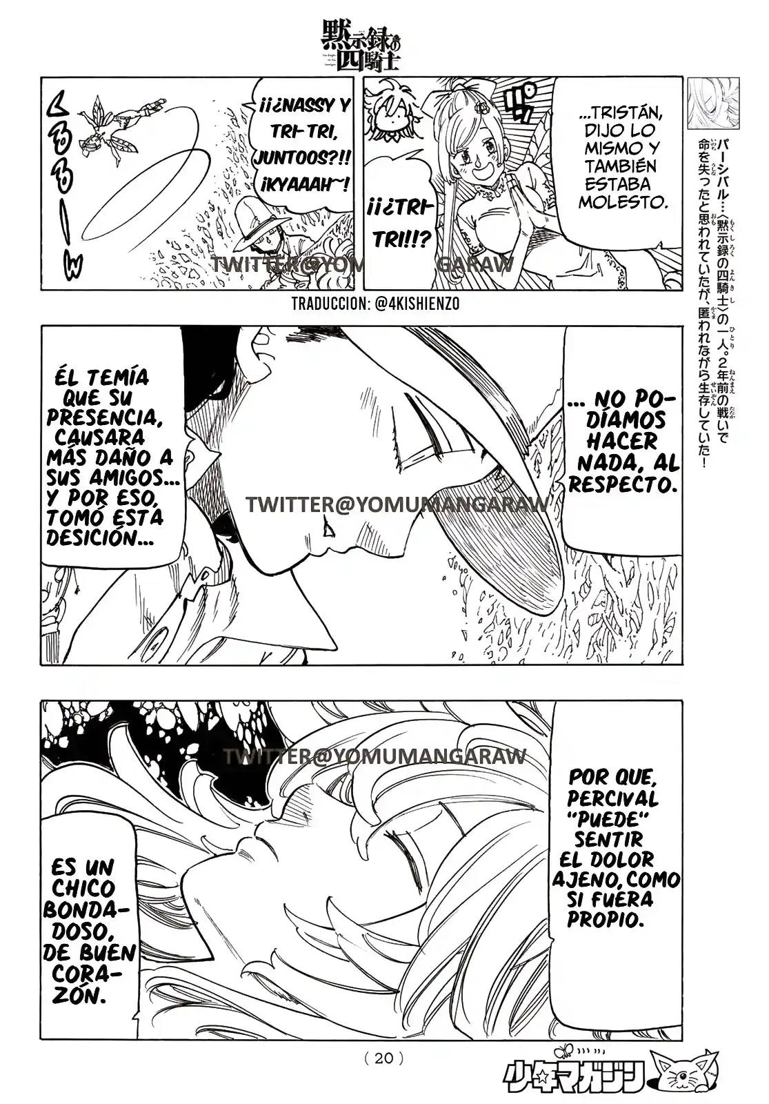 Mokushiroku No Yonkishi - Capítulo 138 - Página 9 - LectorTMOo